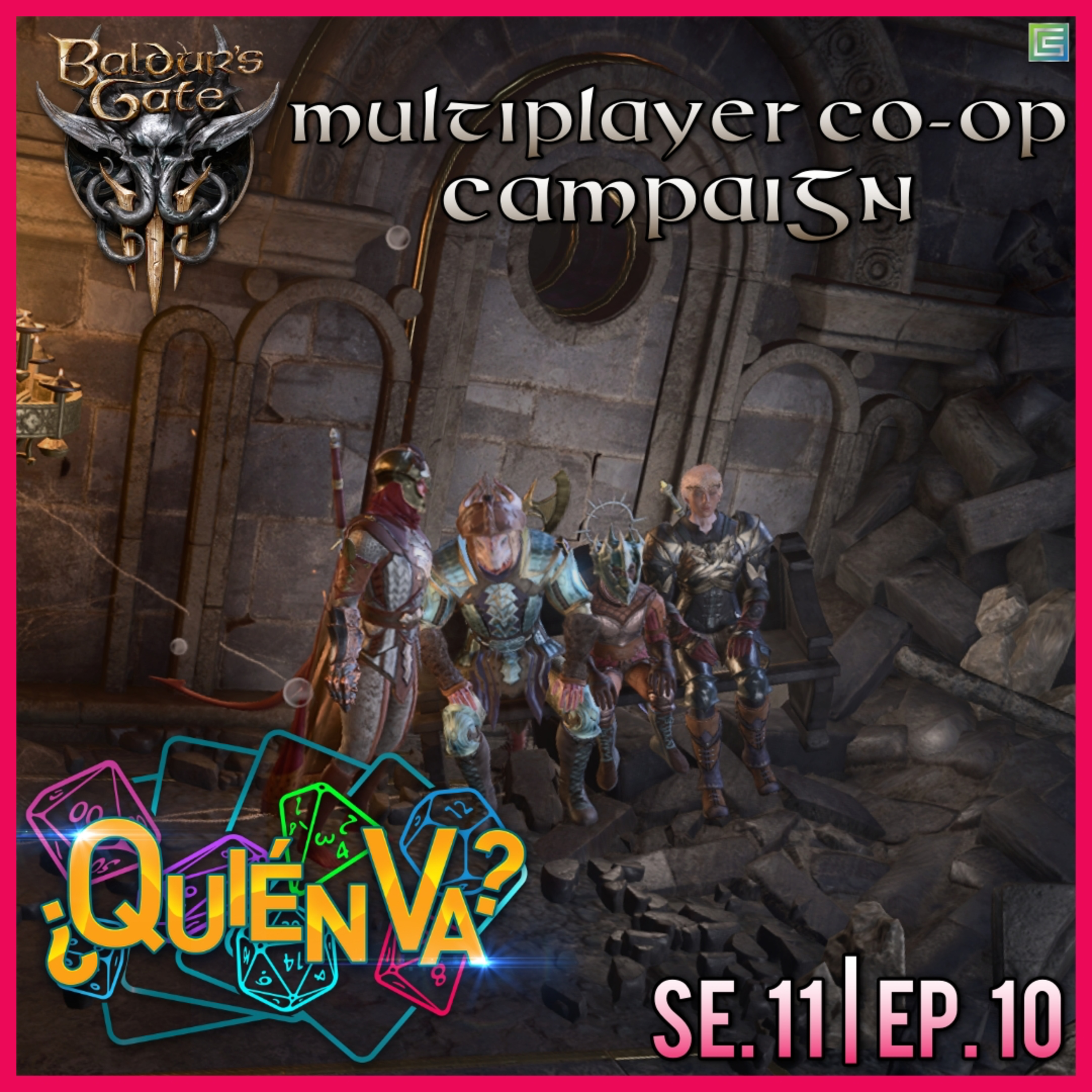 Baldur's Gate 3 Co-Op Campaign | ¿Quién Va? Se. 11 Ep. 10 episode artwork
