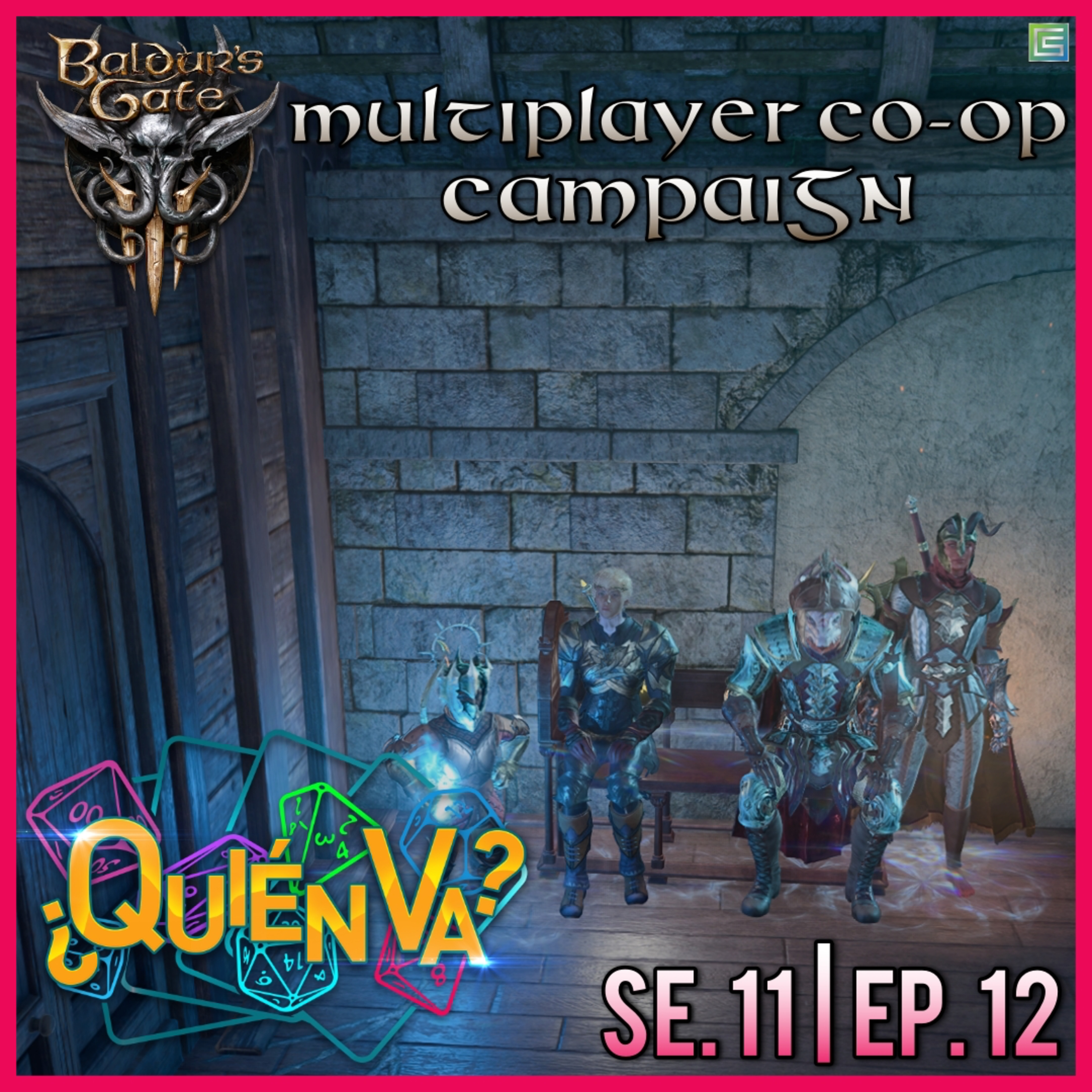 Baldur's Gate 3 Co-Op Campaign | ¿Quién Va? Se. 11 Ep. 12 episode artwork