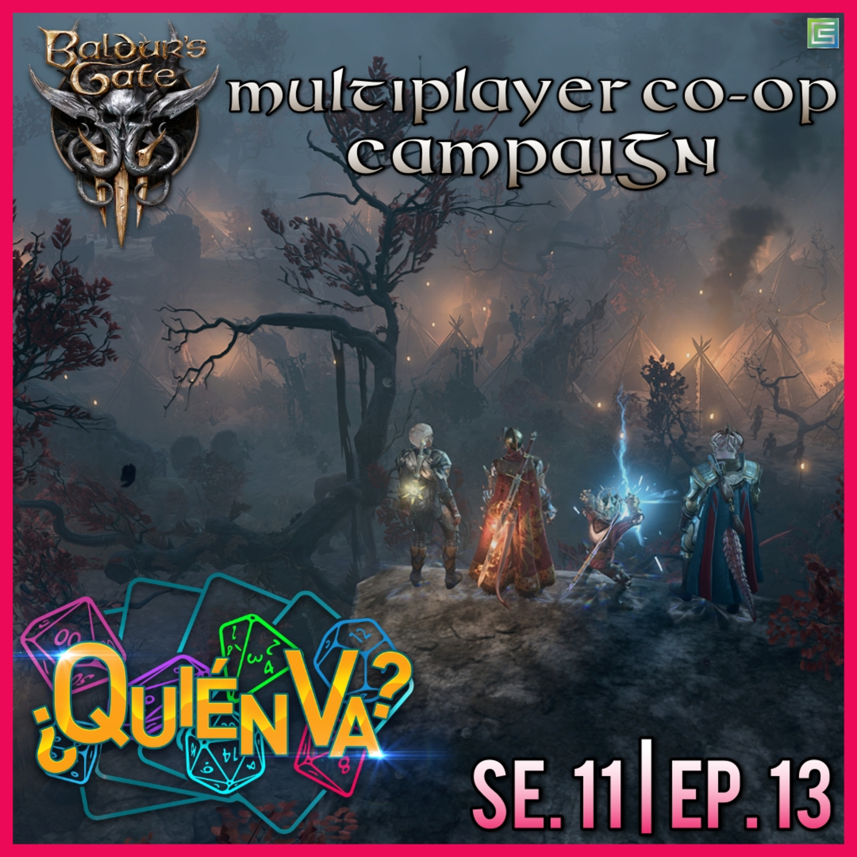 Baldur's Gate 3 Co-Op Campaign | ¿Quién Va? Se. 11 Ep. 13 episode artwork