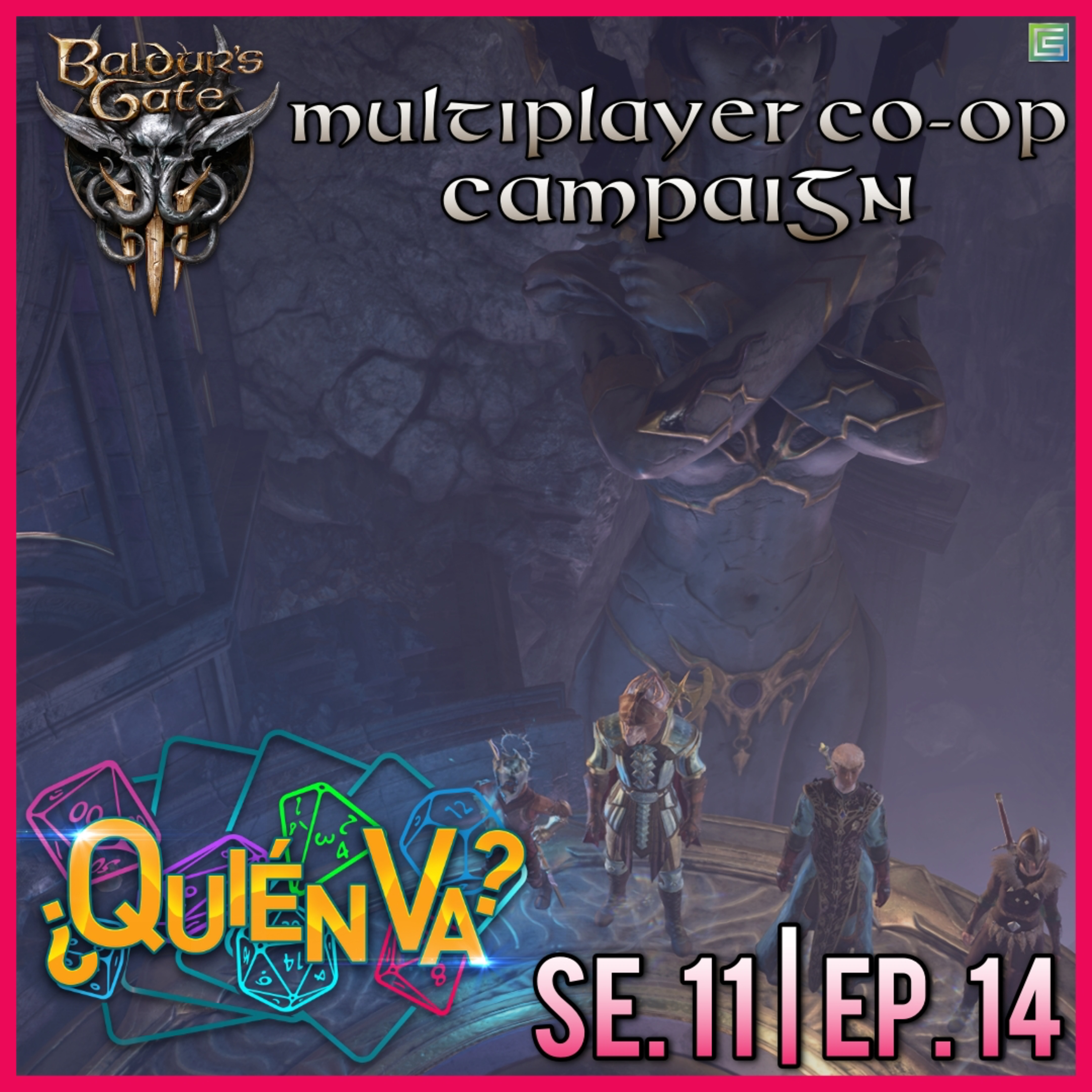 Baldur's Gate 3 Co-Op Campaign | ¿Quién Va? Se. 11 Ep. 14 episode artwork