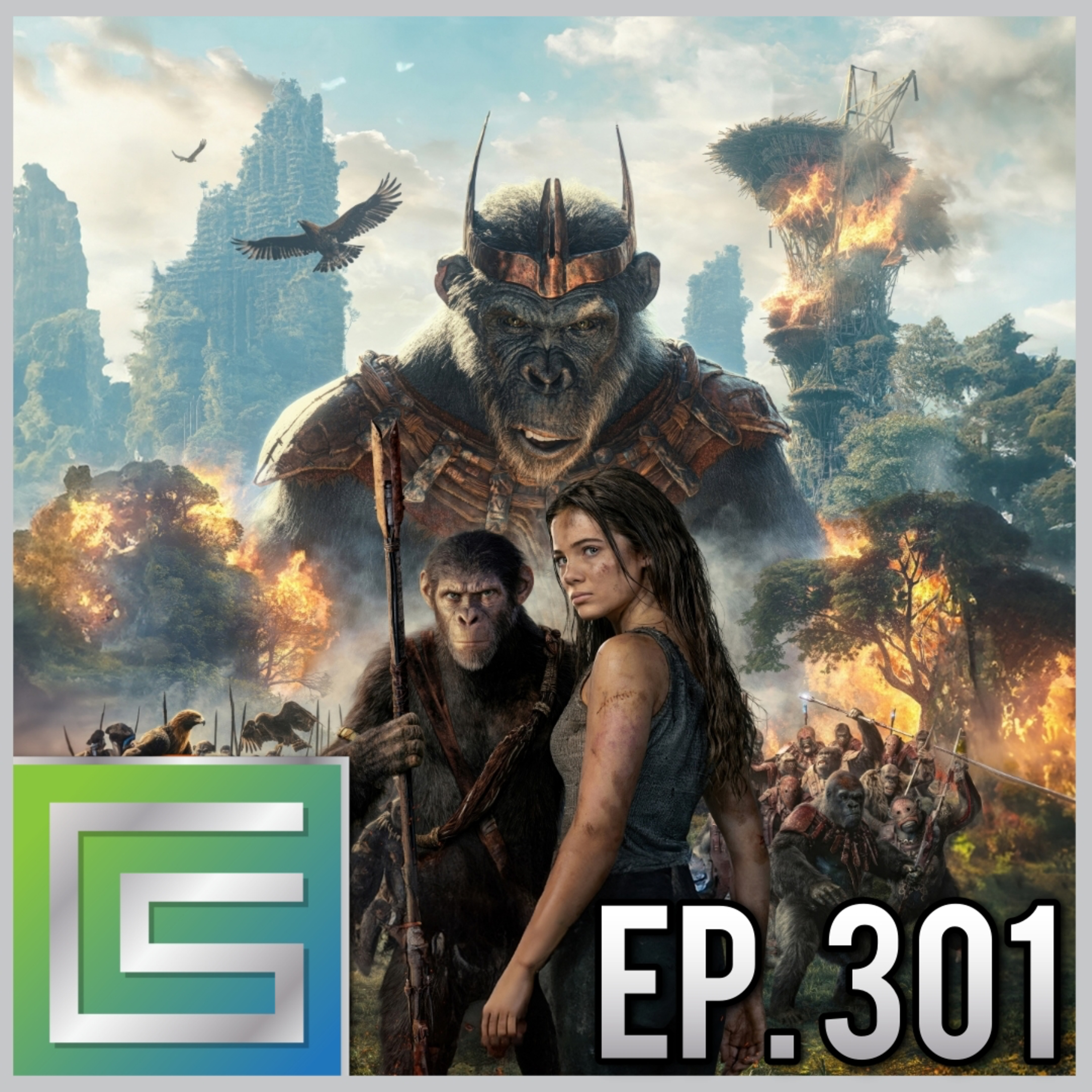 Kingdom of the Planet of the Apes (2024) Review! | Ep. 301 episode artwork