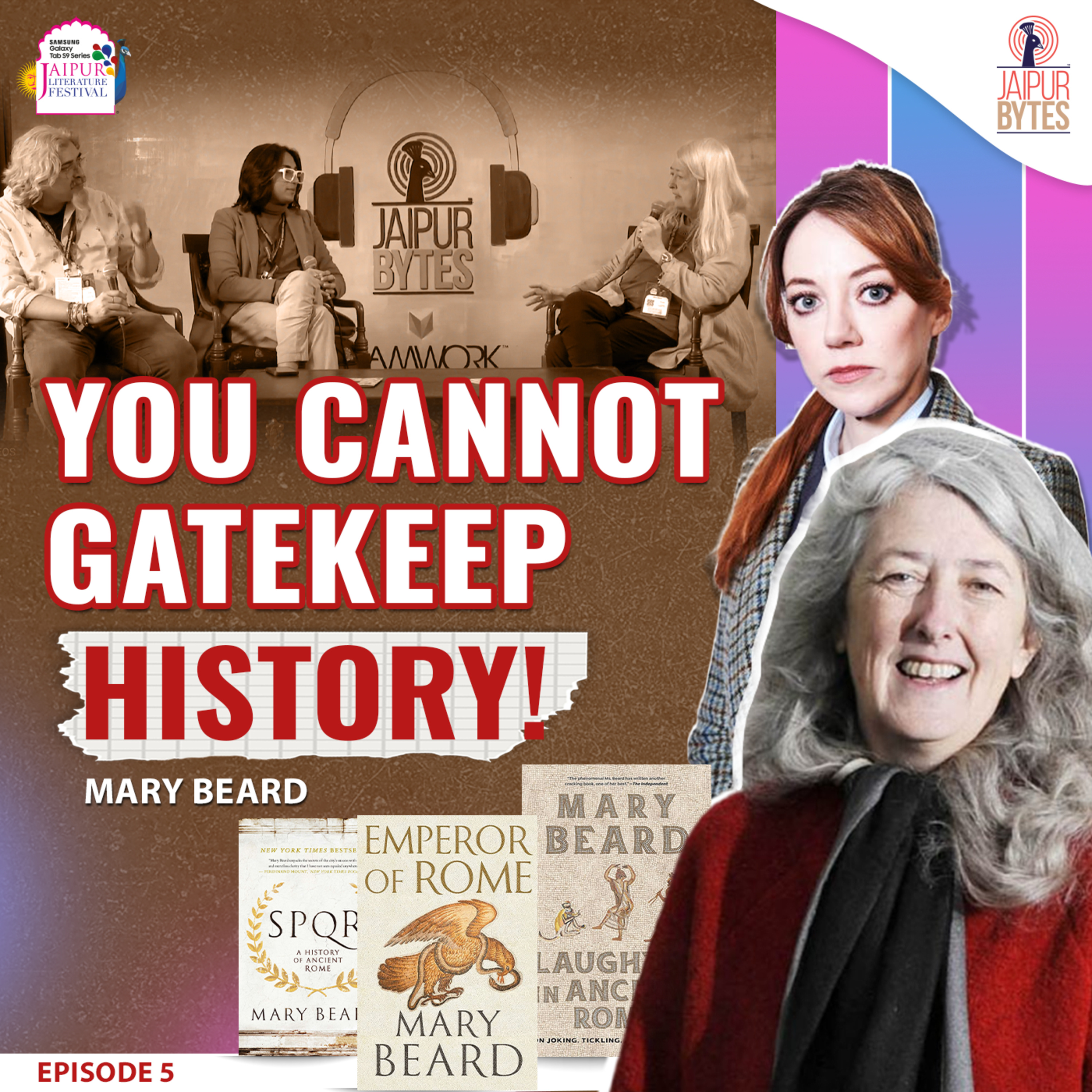Mary Beard walked so Philomena Cunk could run! | ancient cake, David Beckham, Roman graffiti & more