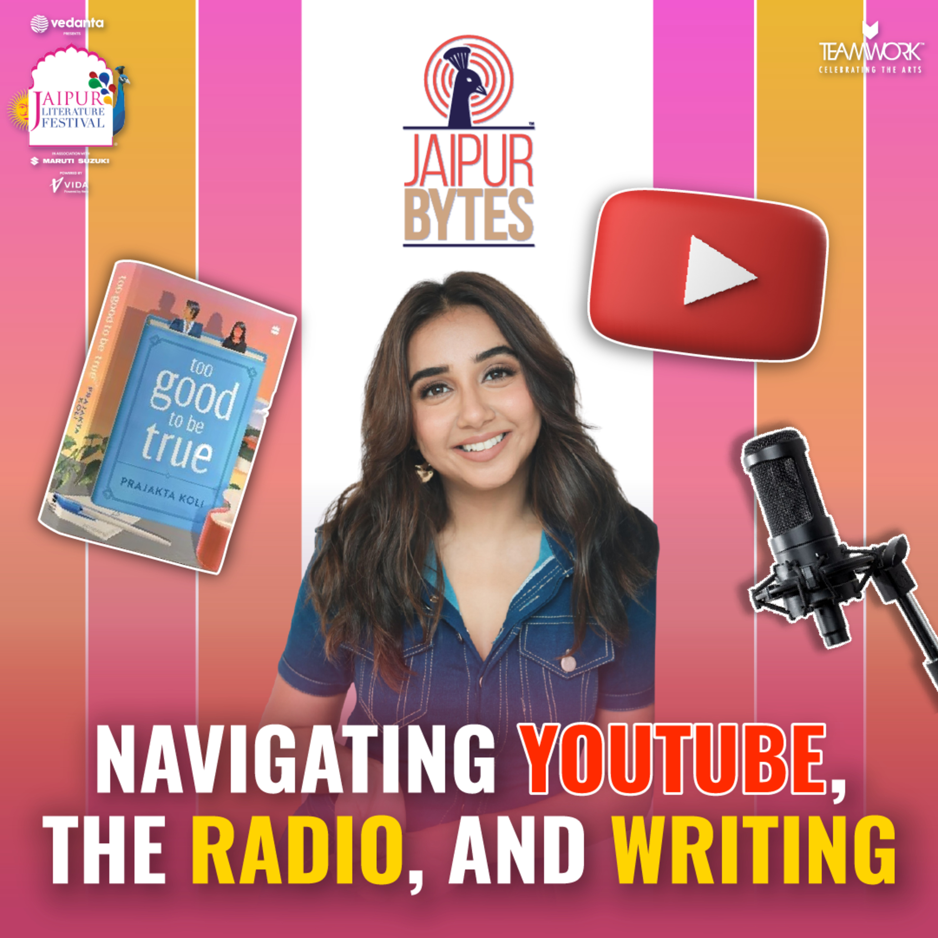 Prajakta Koli on Creativity, Fame, and her Debut Novel | Jaipur Bytes Podcast 2025 