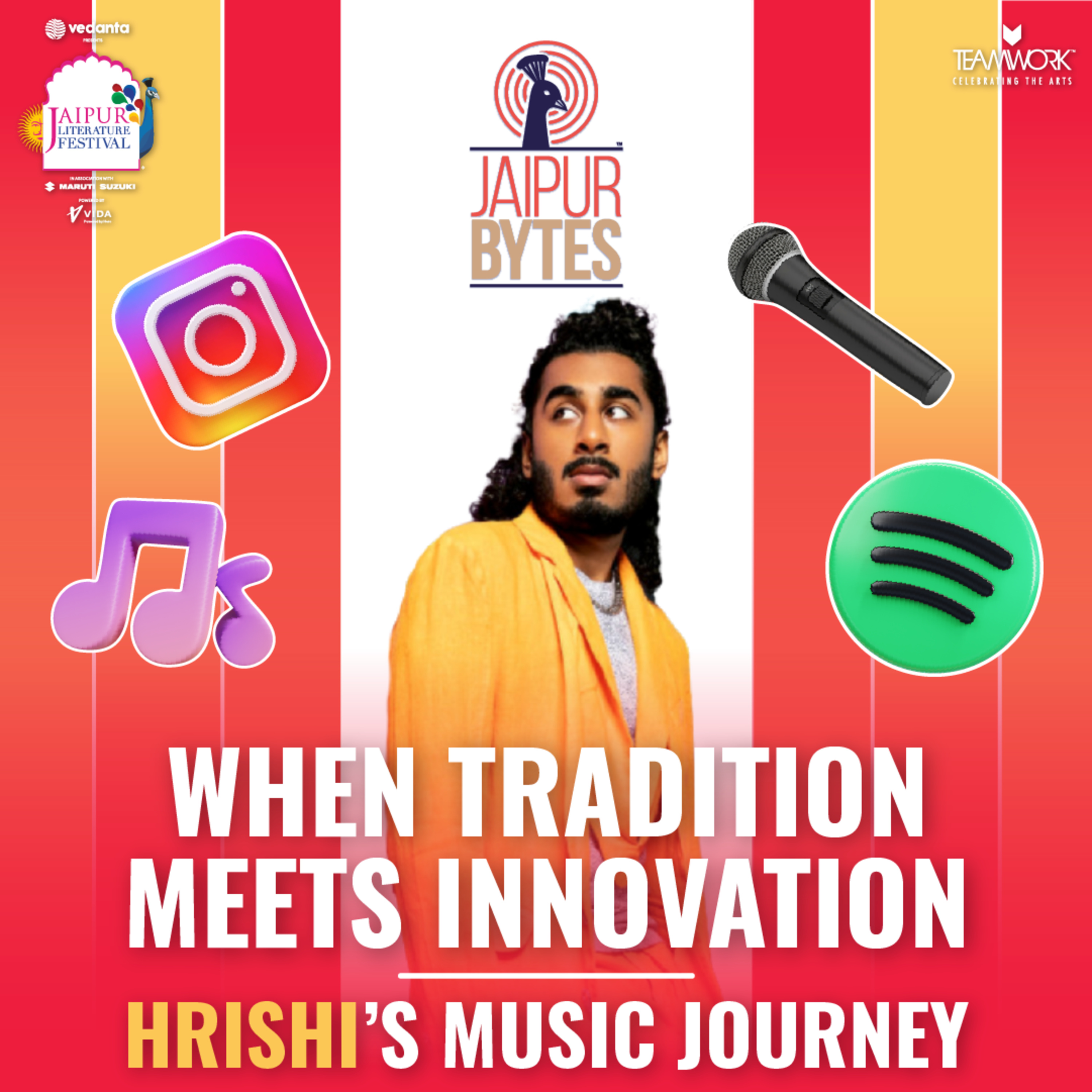 Navigating Social Media Fame and Blending Music with Hrishi | Jaipur Bytes Podcast 2025