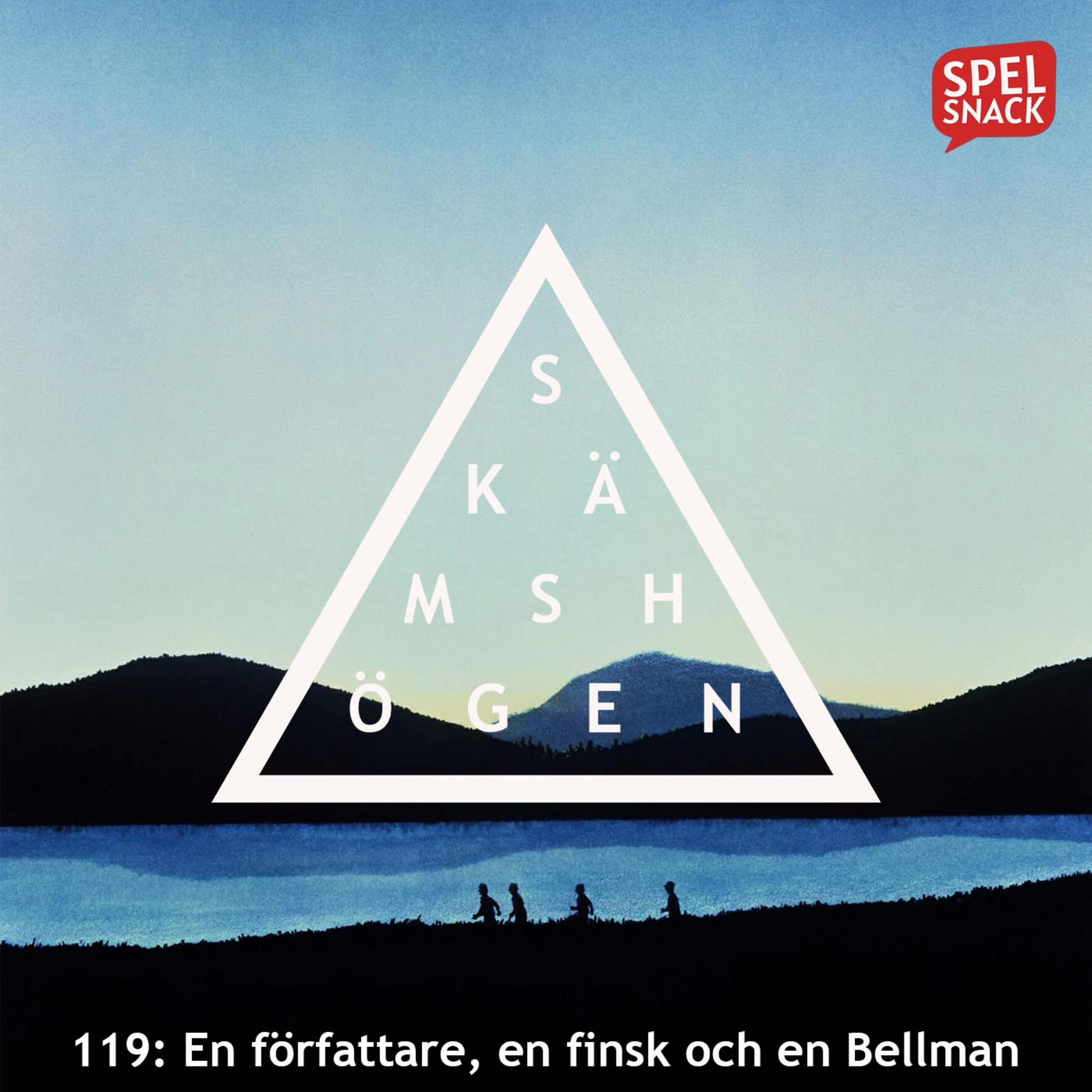 Avsnitt 119 – En författare, en finsk och en Bellman episode artwork
