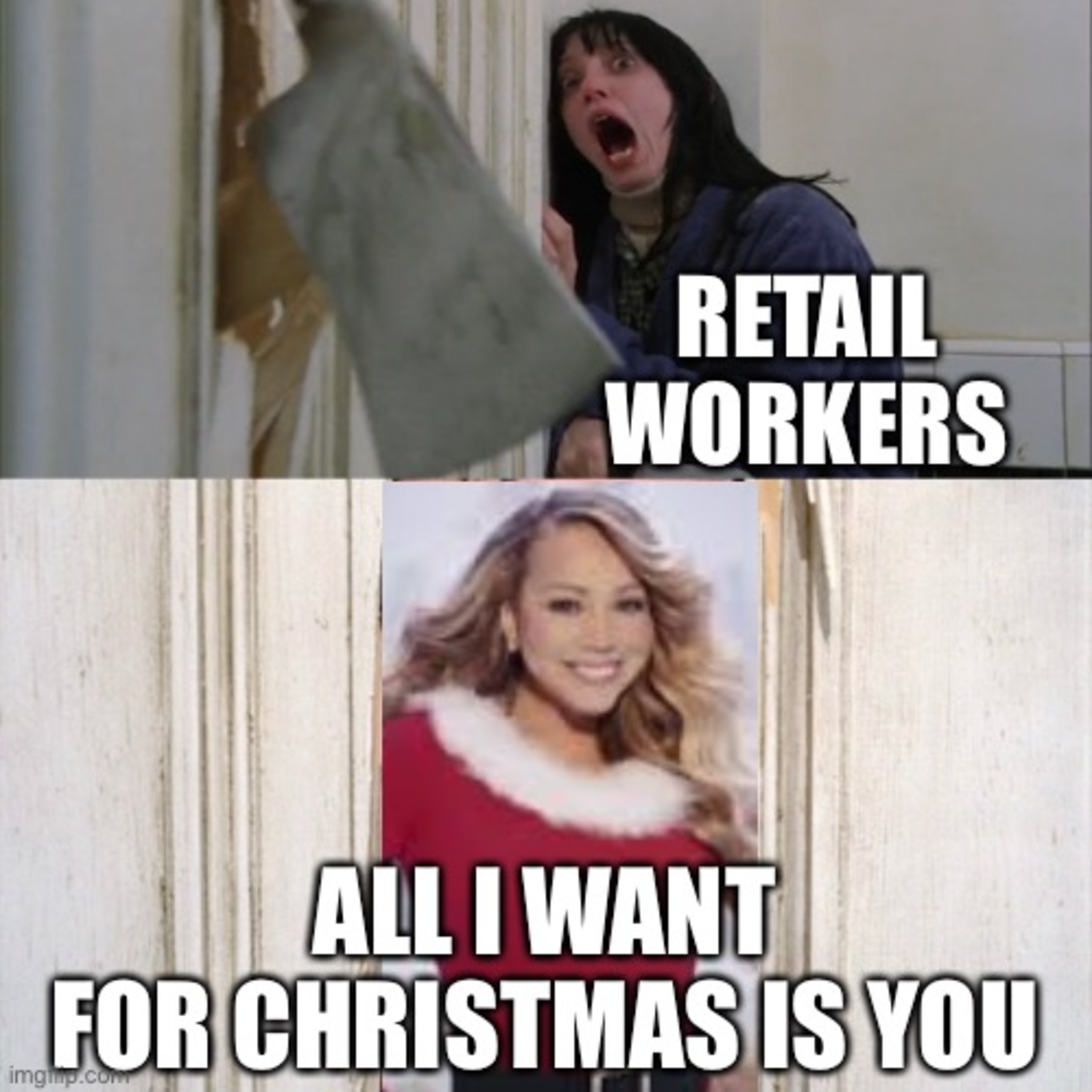 Mariah Carey's ALL I WANT FOR CHRISTMAS IS YOU and cracker jokes and inoffensive MC greetings and slavery or cannibalism and fertility and revenge and demon possession or necromancy and Maslow's needs episode artwork