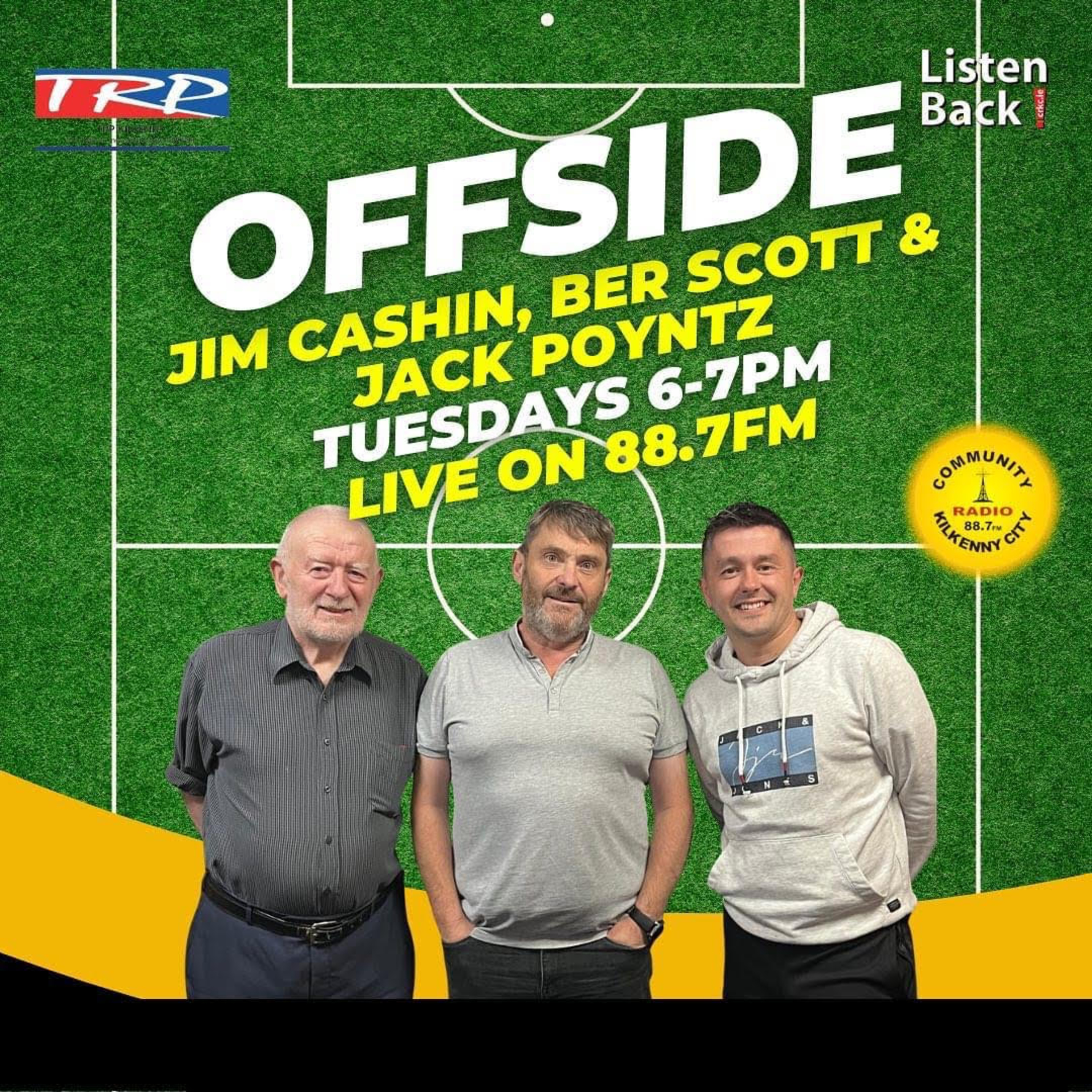 Off-Side Soccer on CRKC with Jim, Ber & Jack - Tue. 26.11.2024