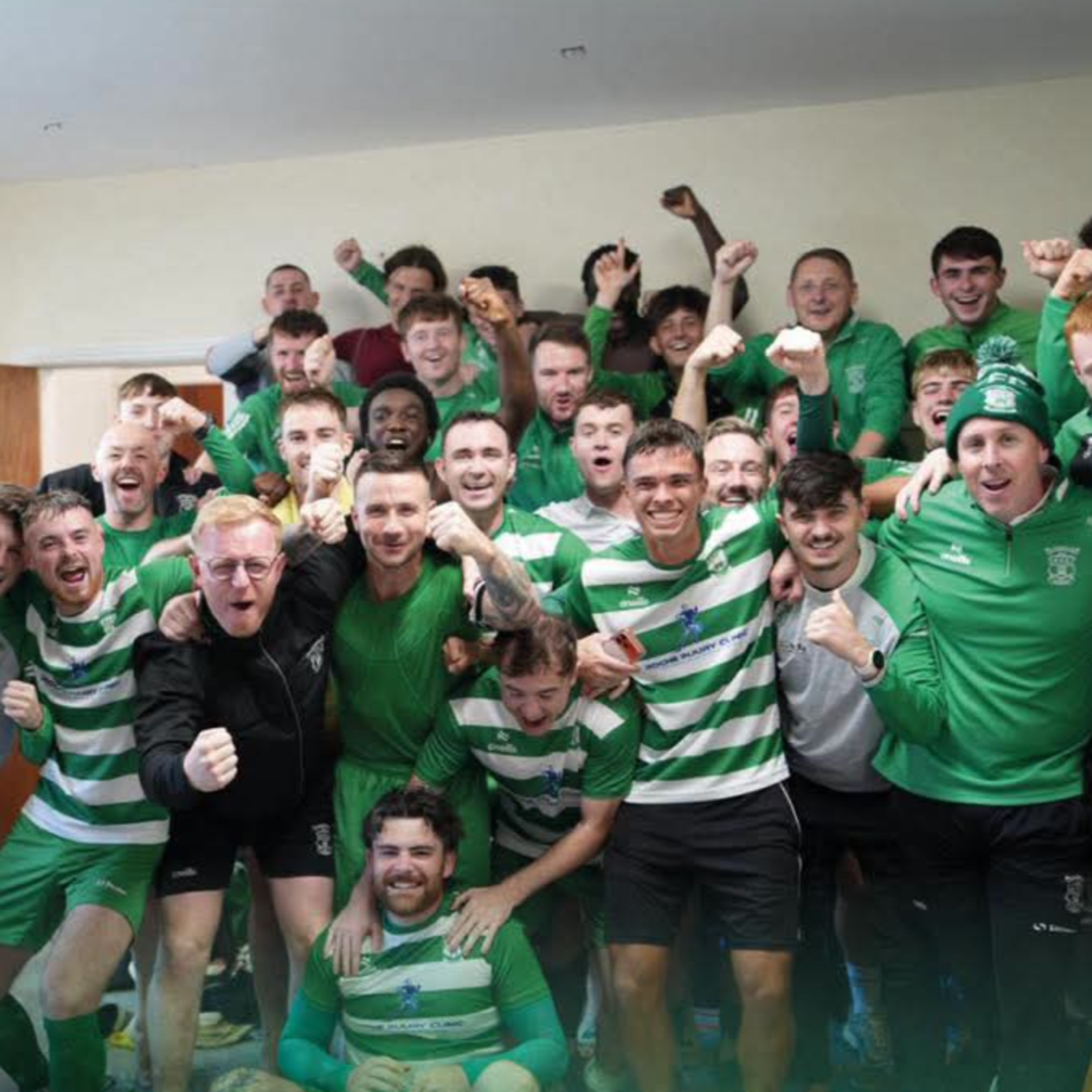 Evergreen FAI Junior Cup Special with Clifford (Father & Son), Wall, Keane and Maher