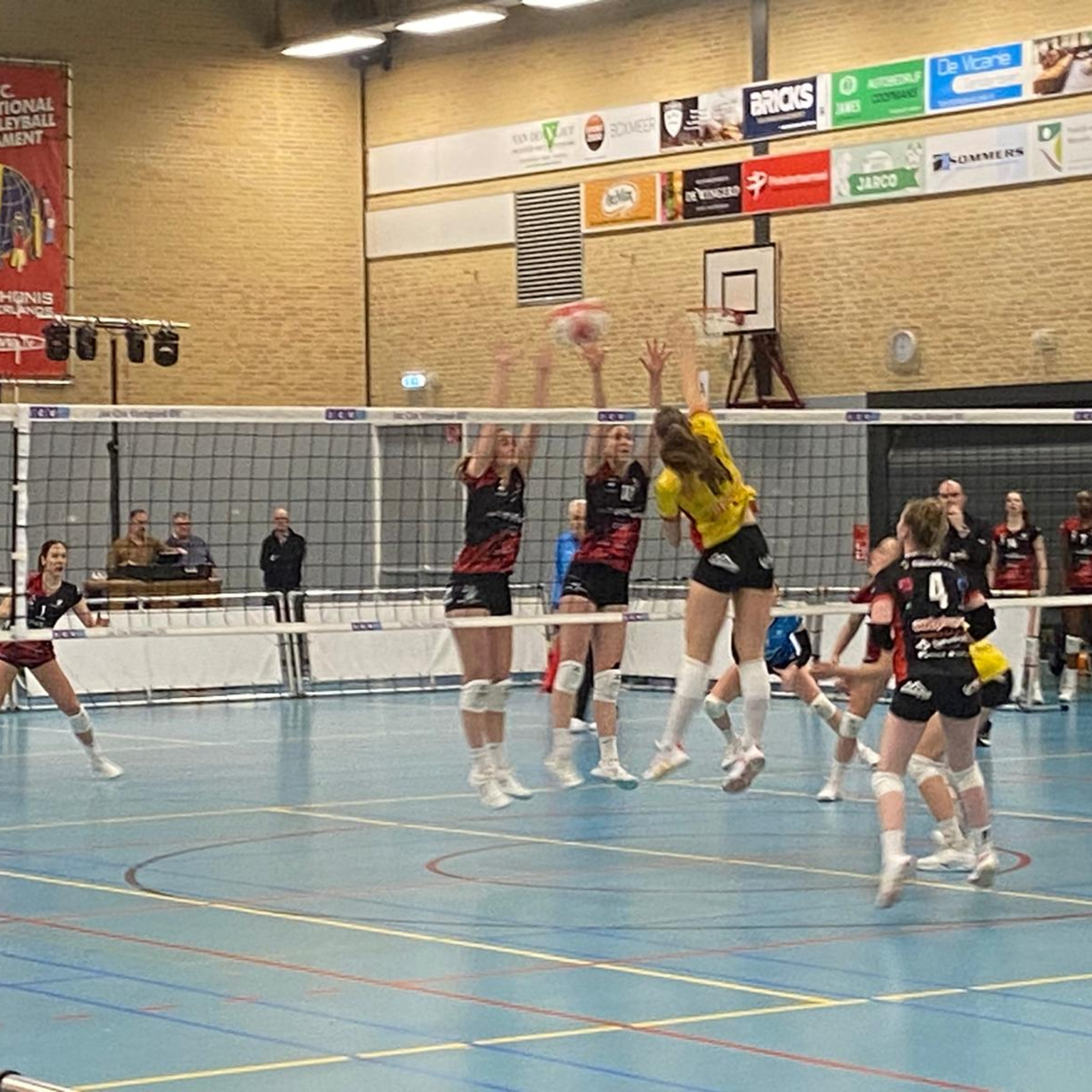 2026-01-13 (Dames Eredivisie Volleybal) Activia - Dynamo (Wieger Bouwman, Jule van Hout)