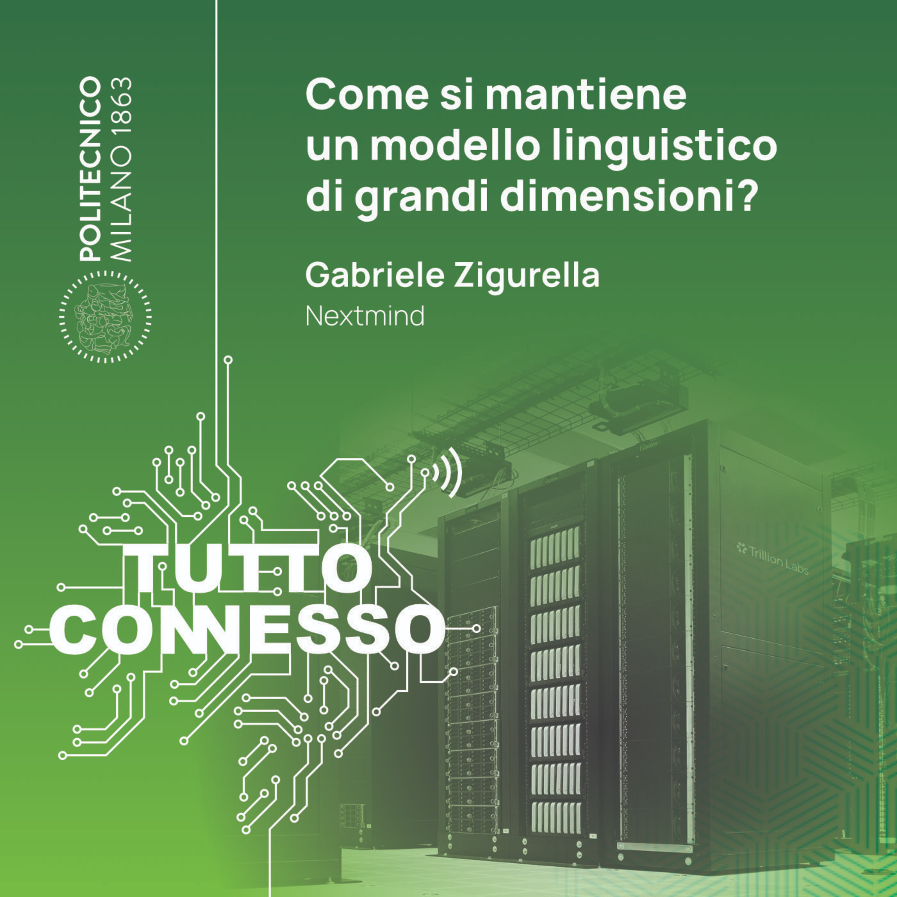 Come si mantiene un modello linguistico di grandi dimensioni? Con Gabriele Zigurella