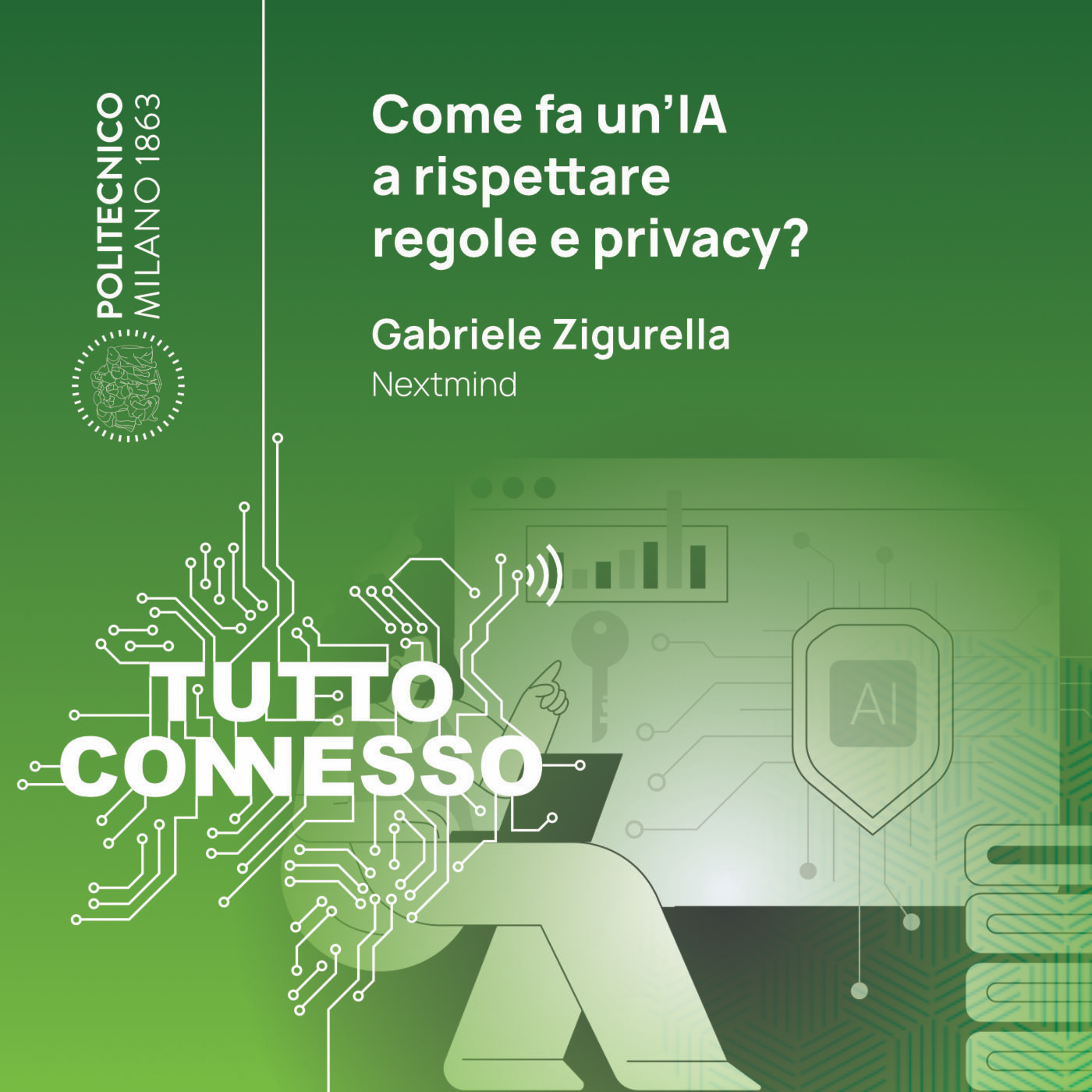 Come fa un'IA a rispettare regole e privacy? Con Gabriele Zigurella