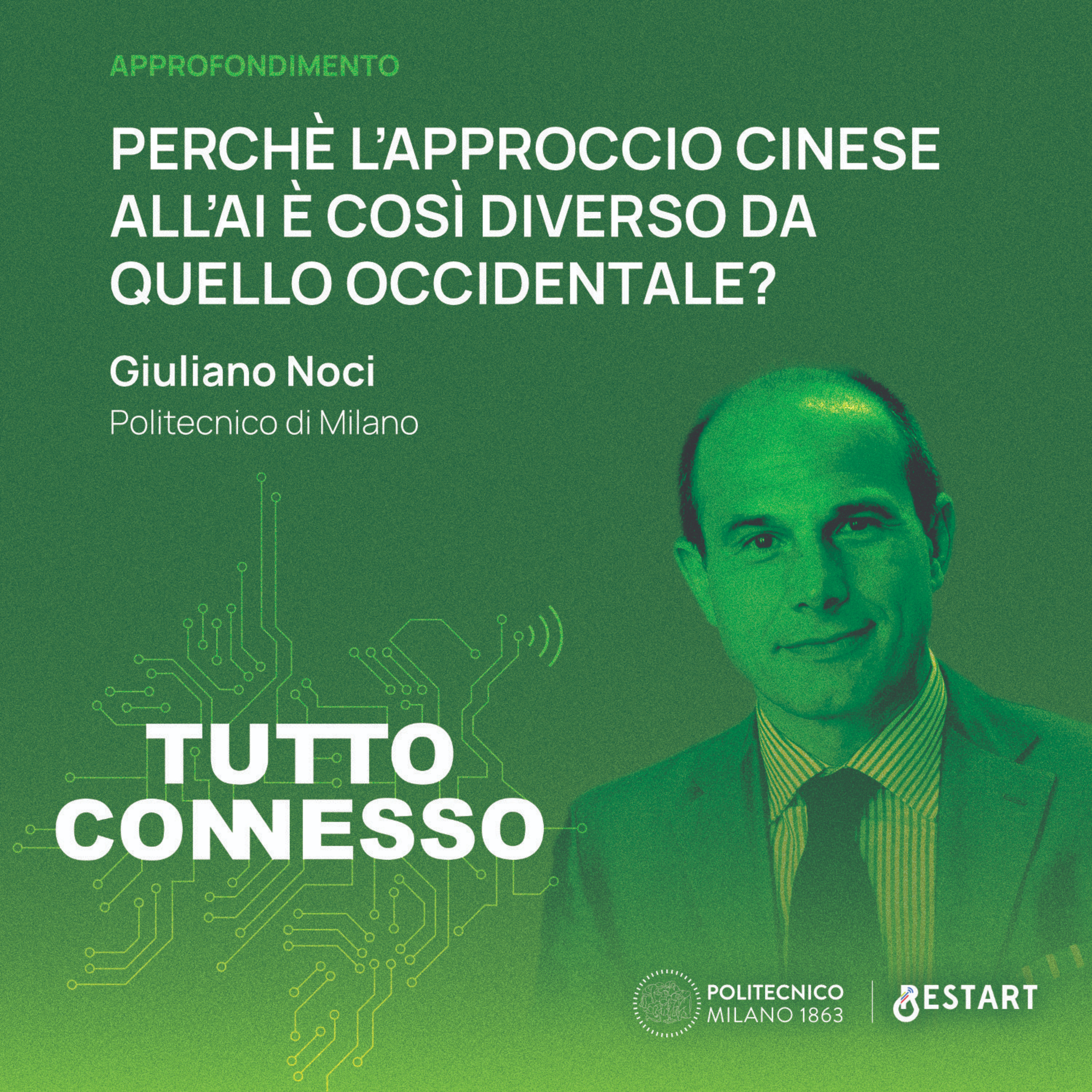 Perché l'approccio cinese all'AI è così diverso da quello occidentale? Con Giuliano Noci