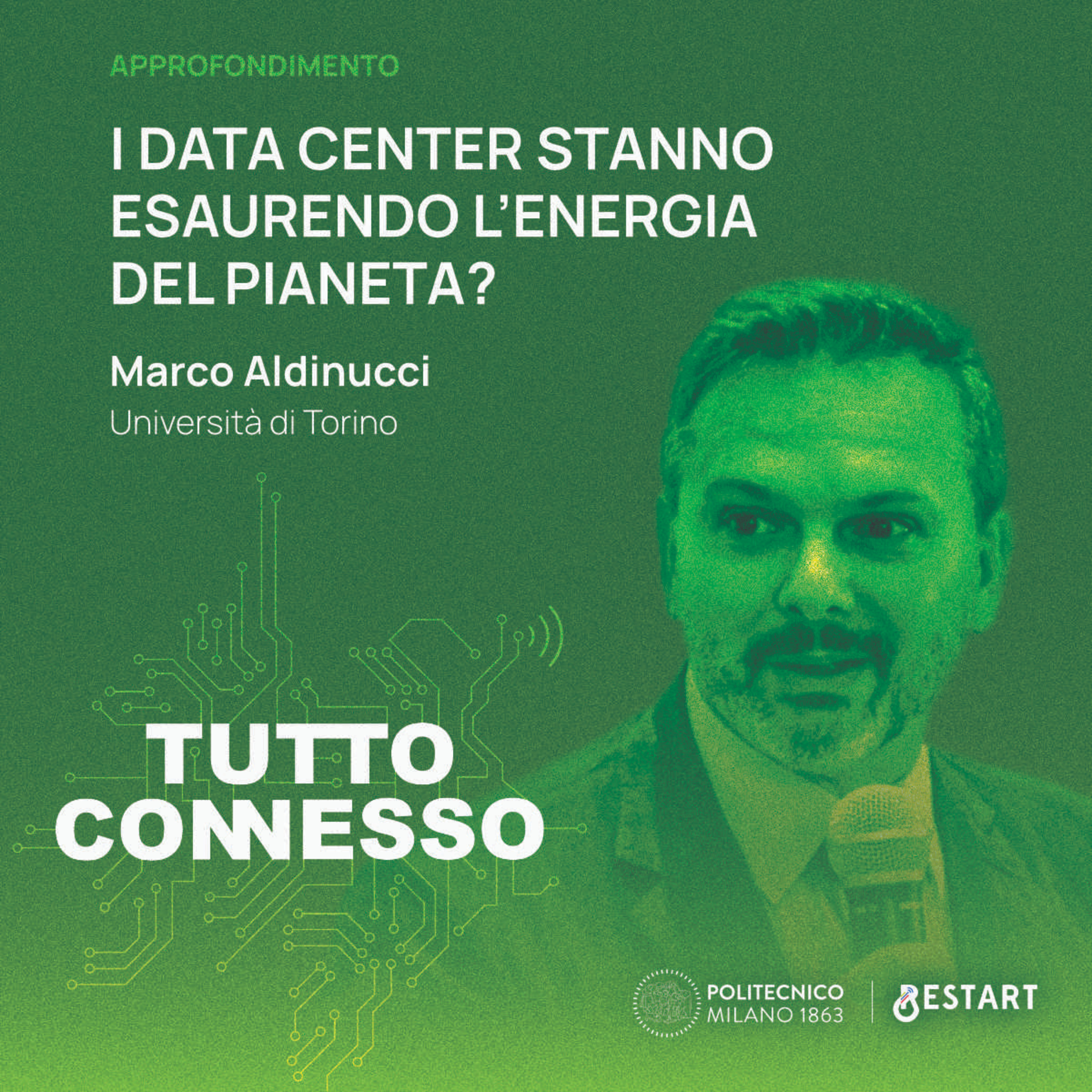I data center stanno esaurendo l'energia del pianeta? Con Marco Aldinucci