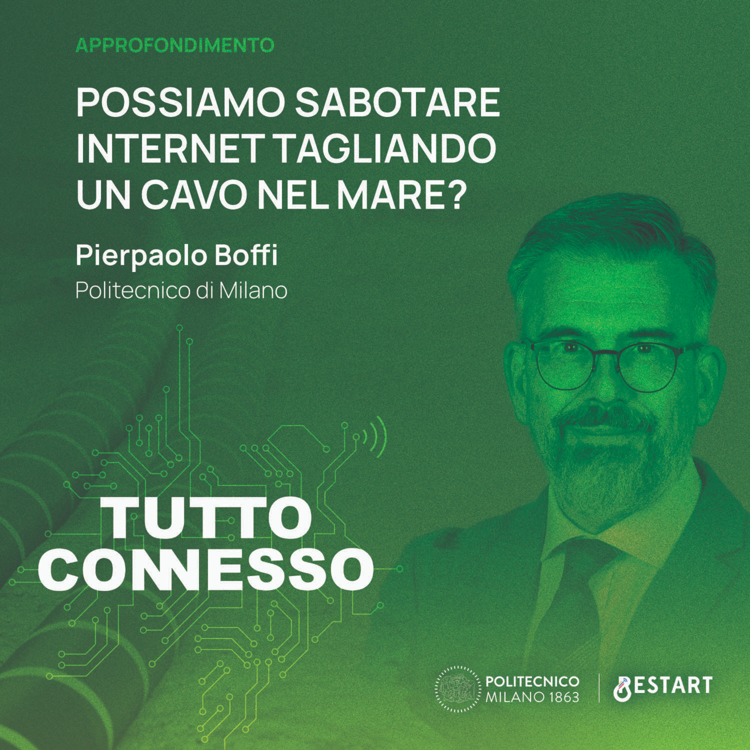 Possiamo sabotare Internet tagliando un cavo nel mare? Con Pierpaolo Boffi