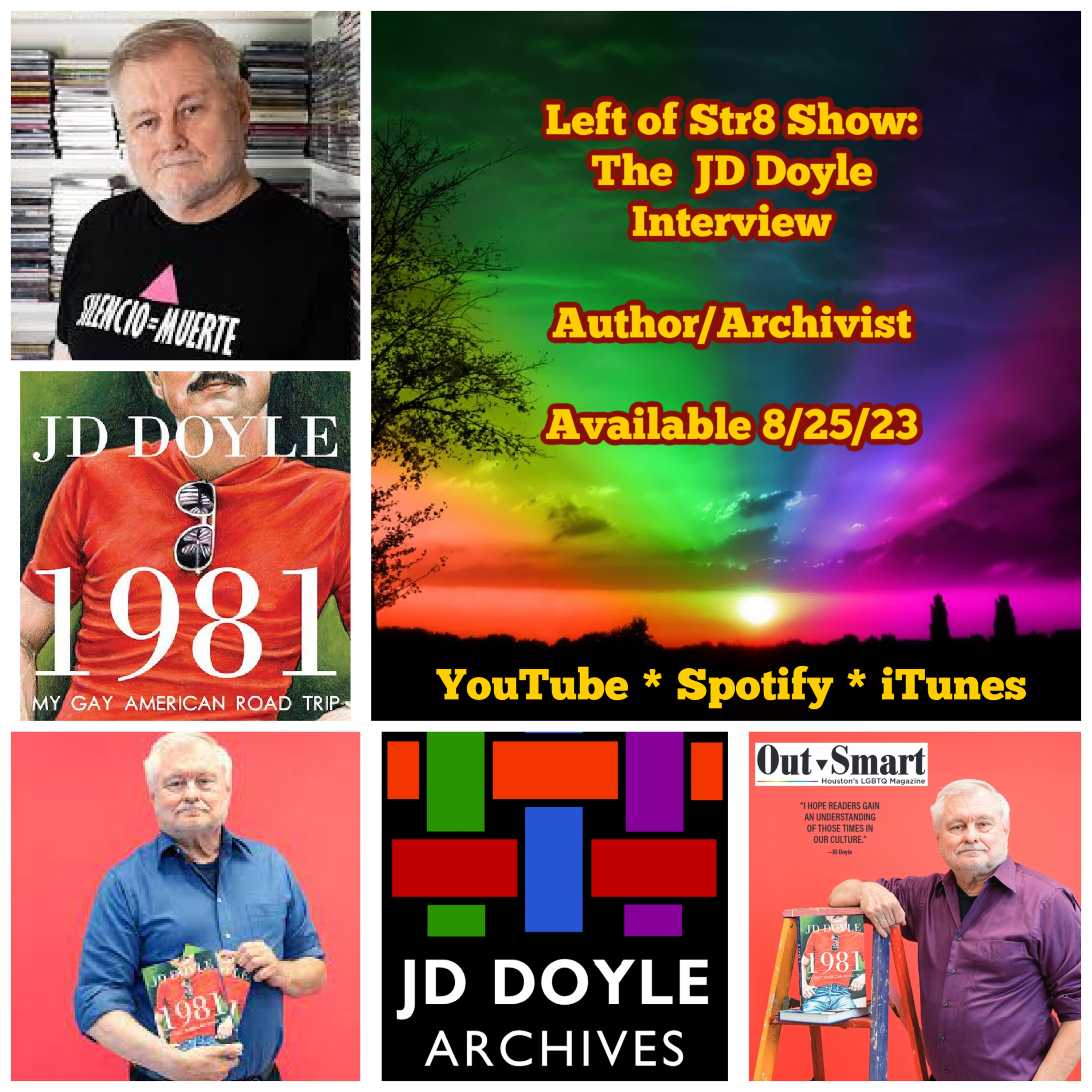 Left of Str8 Show: The JD Doyle Interview Author and Archivist episode artwork