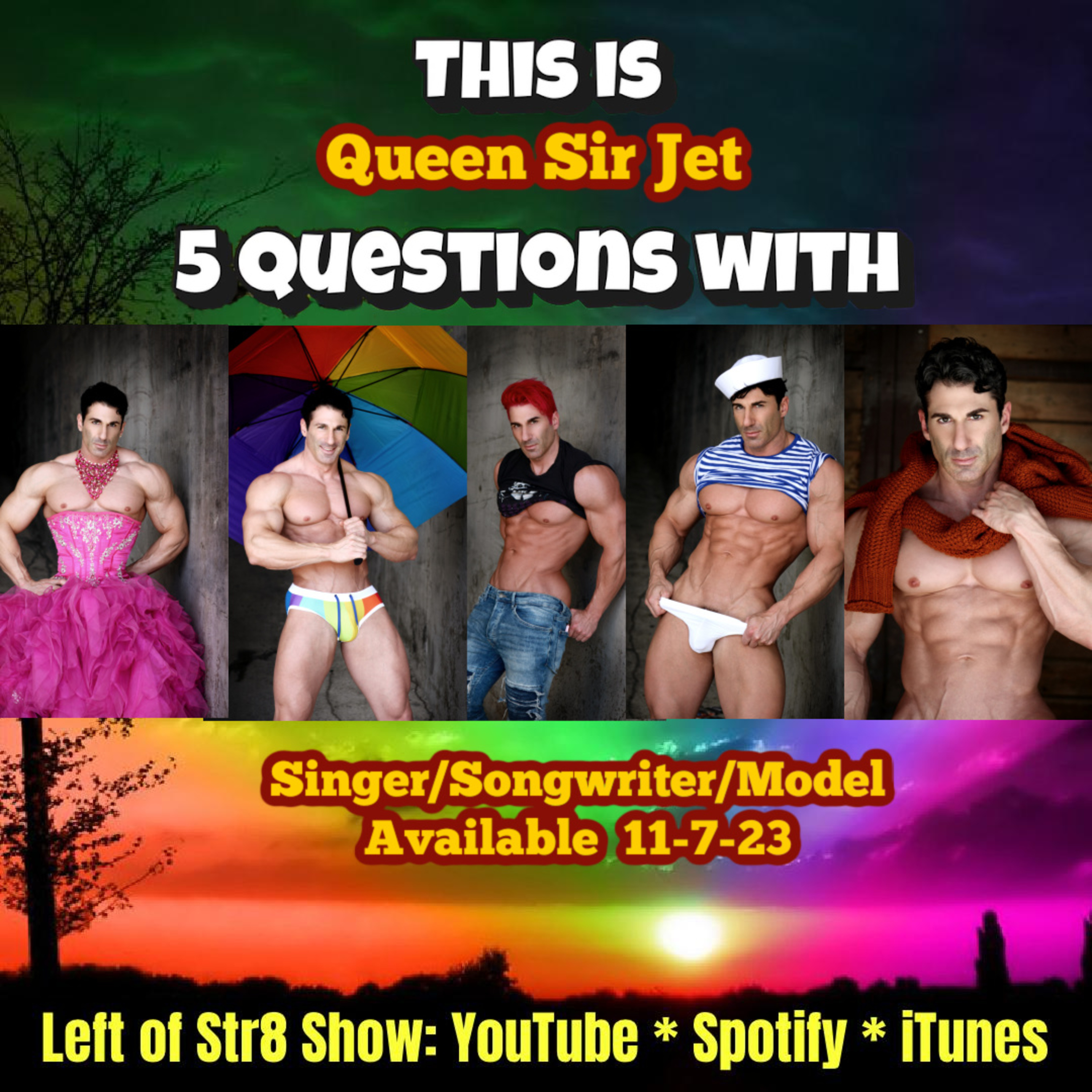 "5 Questions With..." Alex Ringler Actor, Writer and Queen Sir Jet Singer, Model episode artwork