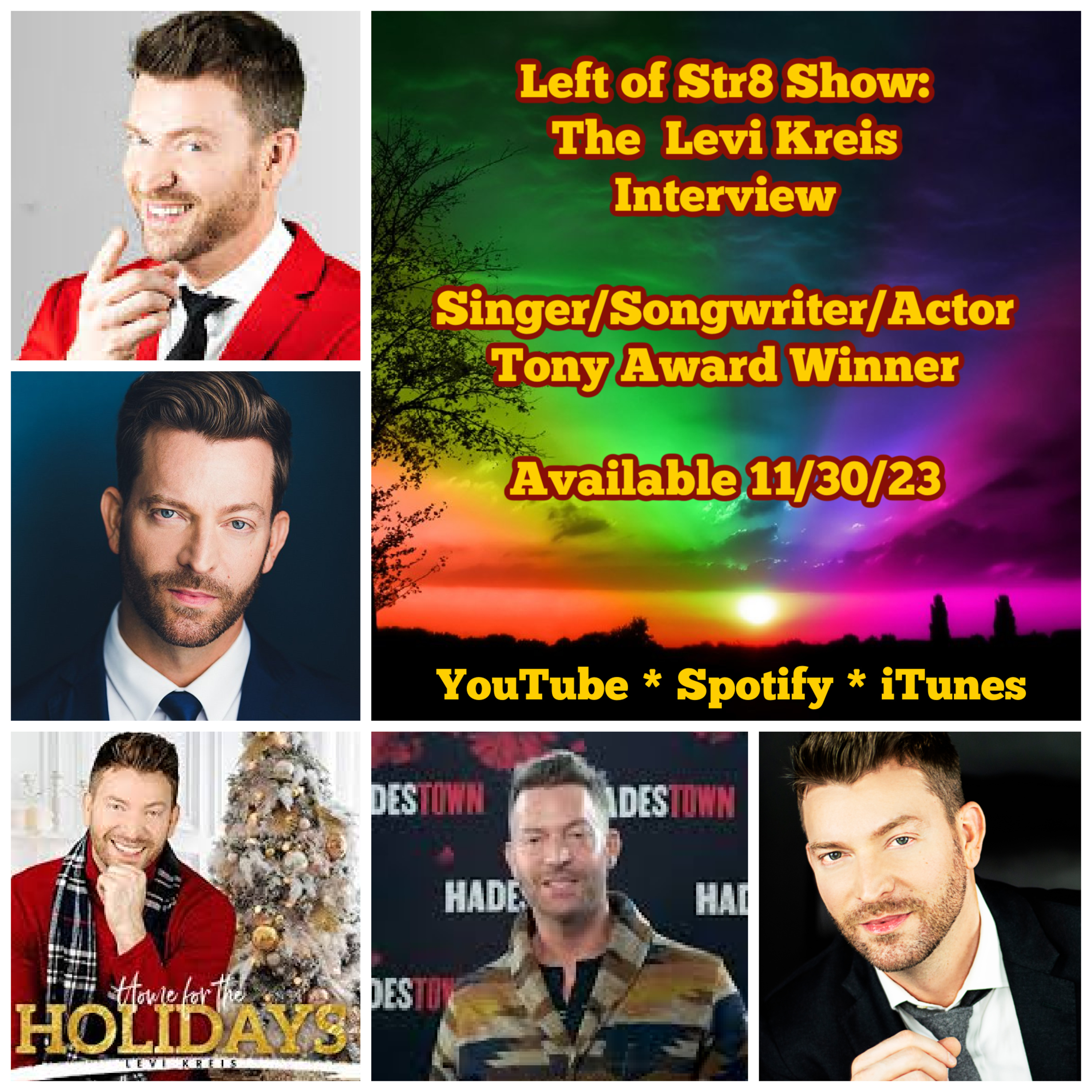 Left of Str8 Show: The Levi Kreis Interview Actor Singer Songwriter episode artwork