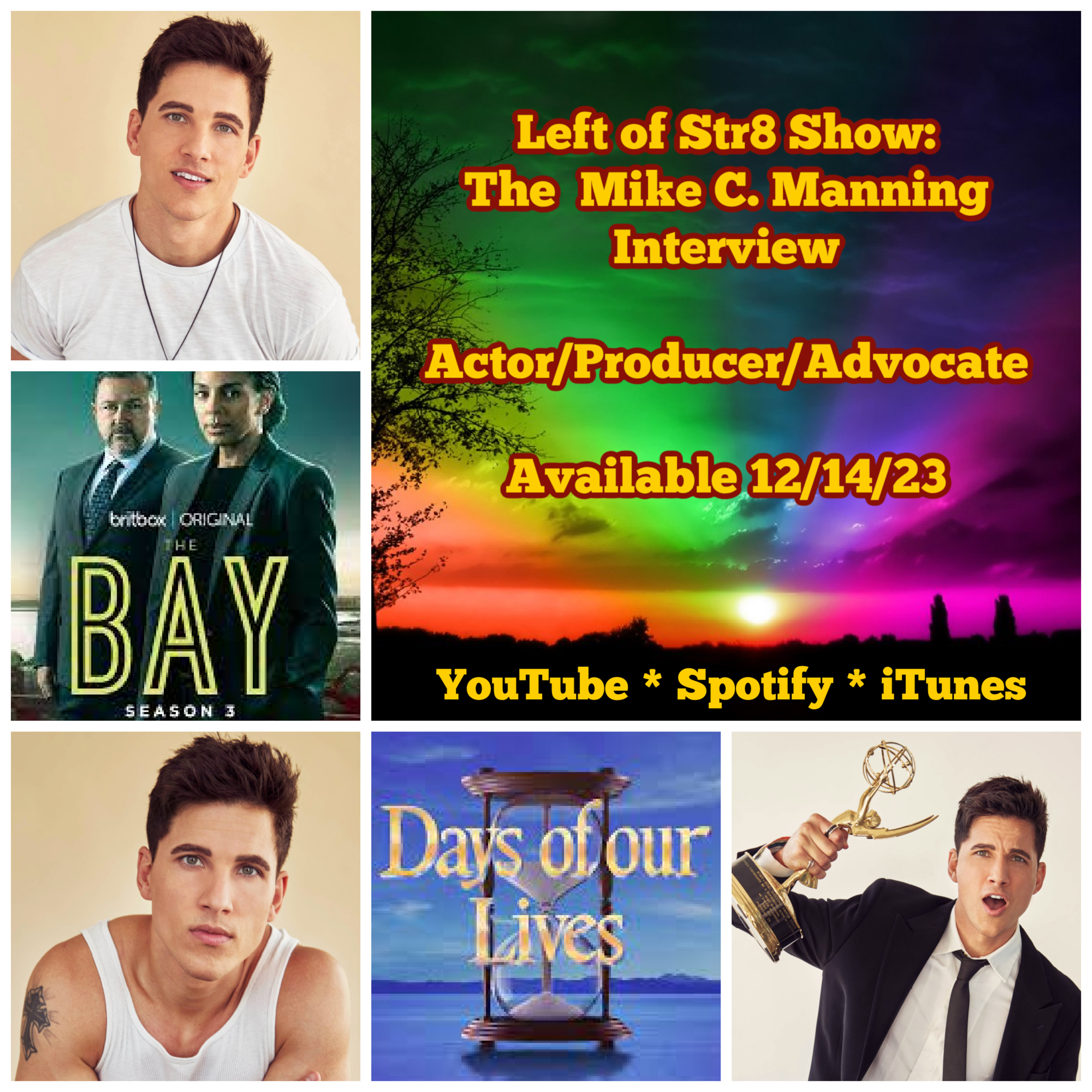 Left of Str8 Show: The Mike Manning Interview Actor, Producer and Advocate episode artwork