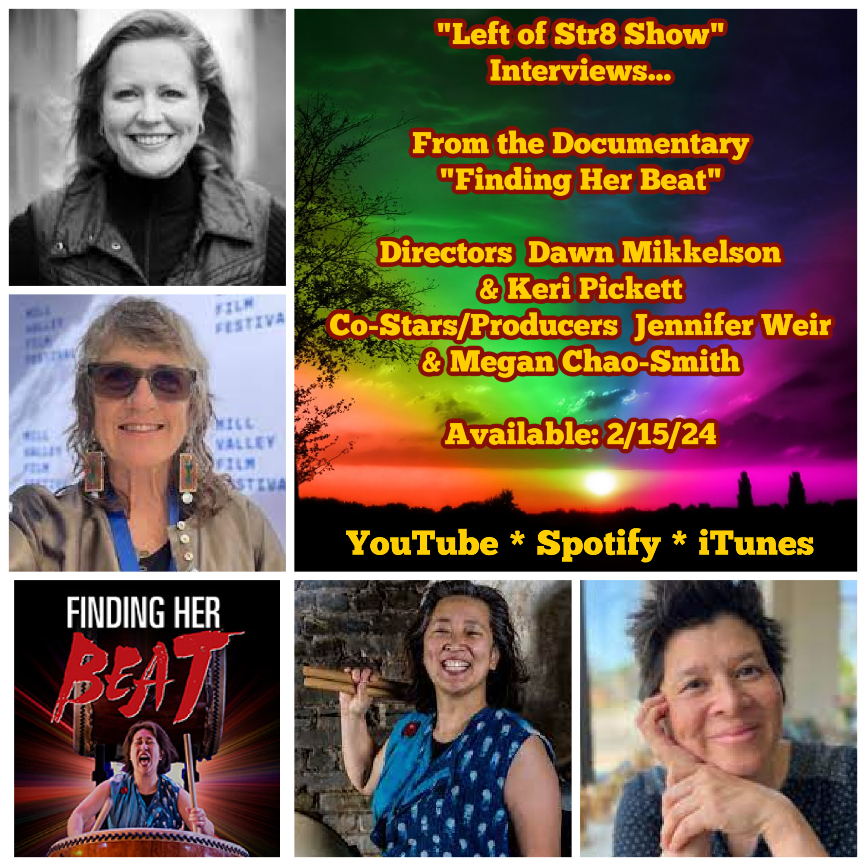 Finding Her Beat Documentary Creators and Co Stars Join Left of Str8 Show Interviews episode artwork