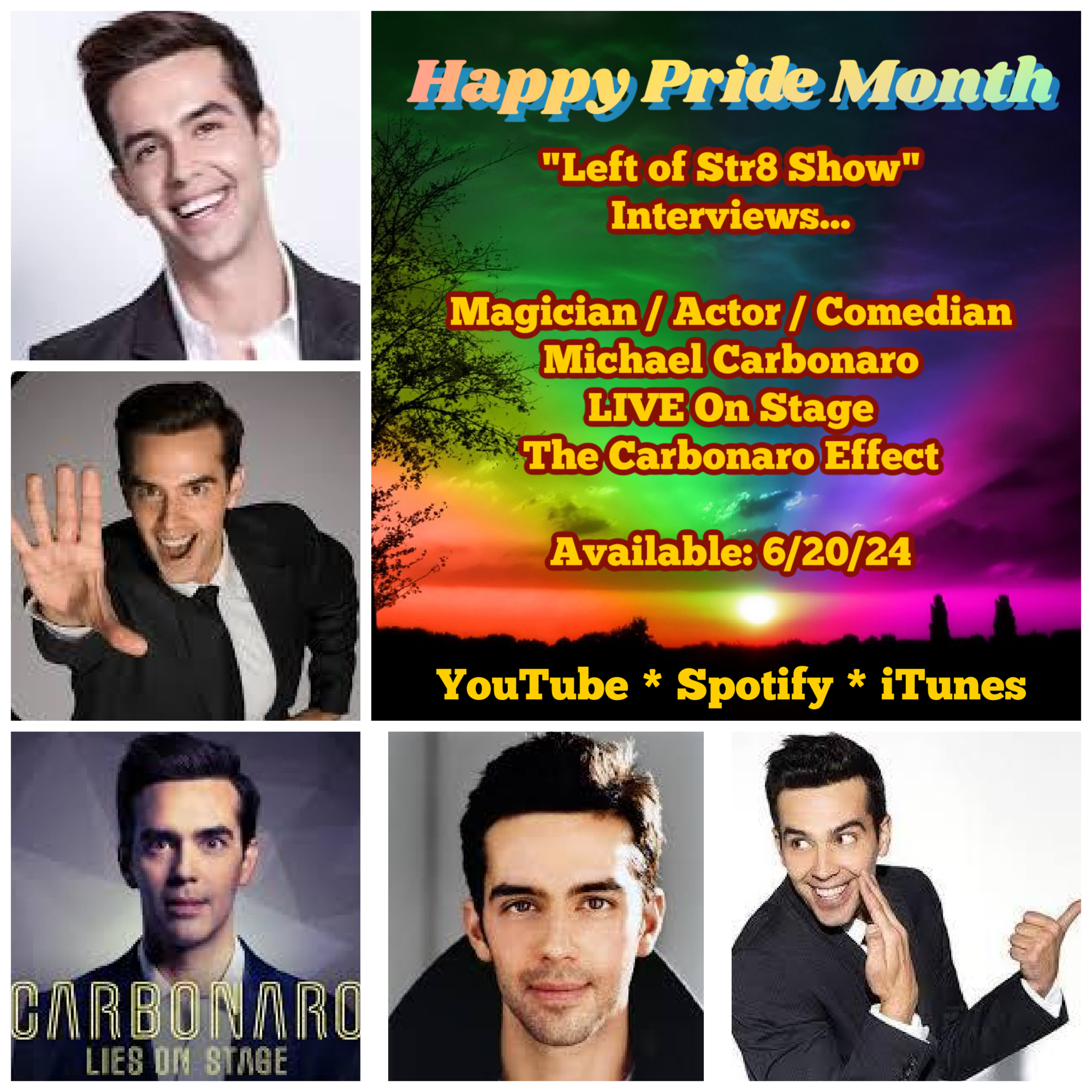 Carbonaro Is In Full Effect in this Left of Str8 Interview episode artwork