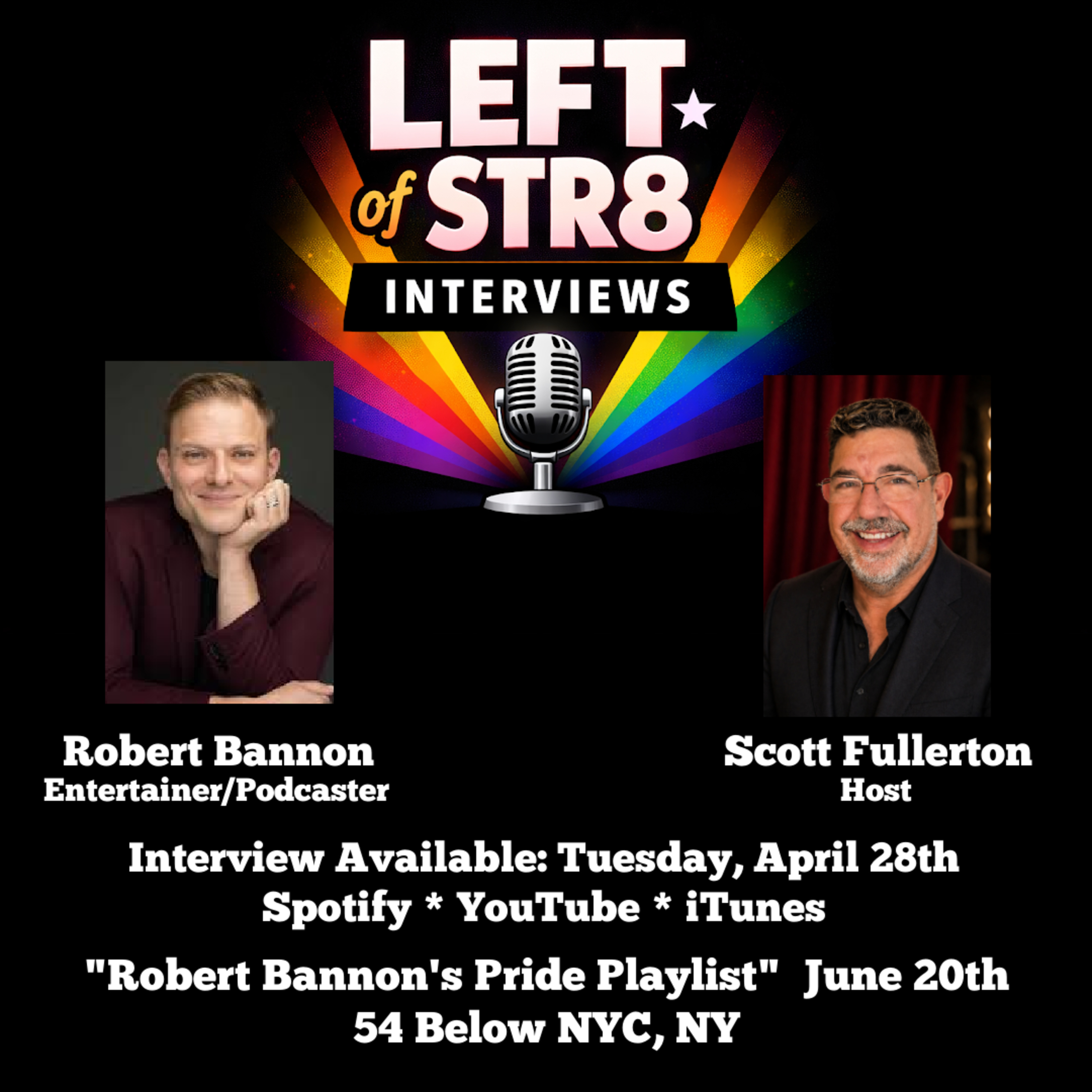 Robert Bannon: From Jersey to Broadway, SNL, RENT & Unfinished Business episode artwork