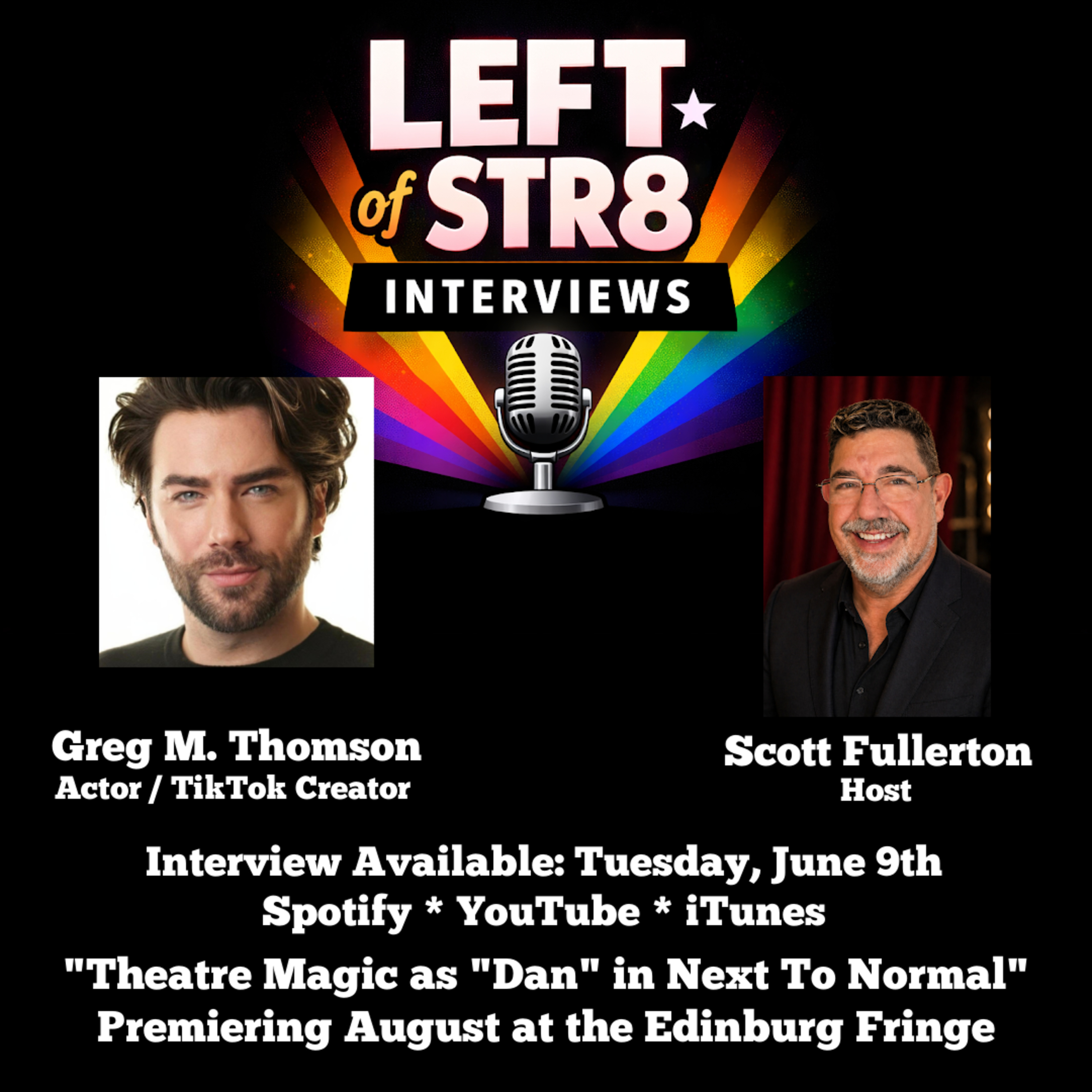 Left of Str8, TikTok Fame, Acting & Heading to Edinburgh Fringe: Greg McCafferty-Thomson episode artwork