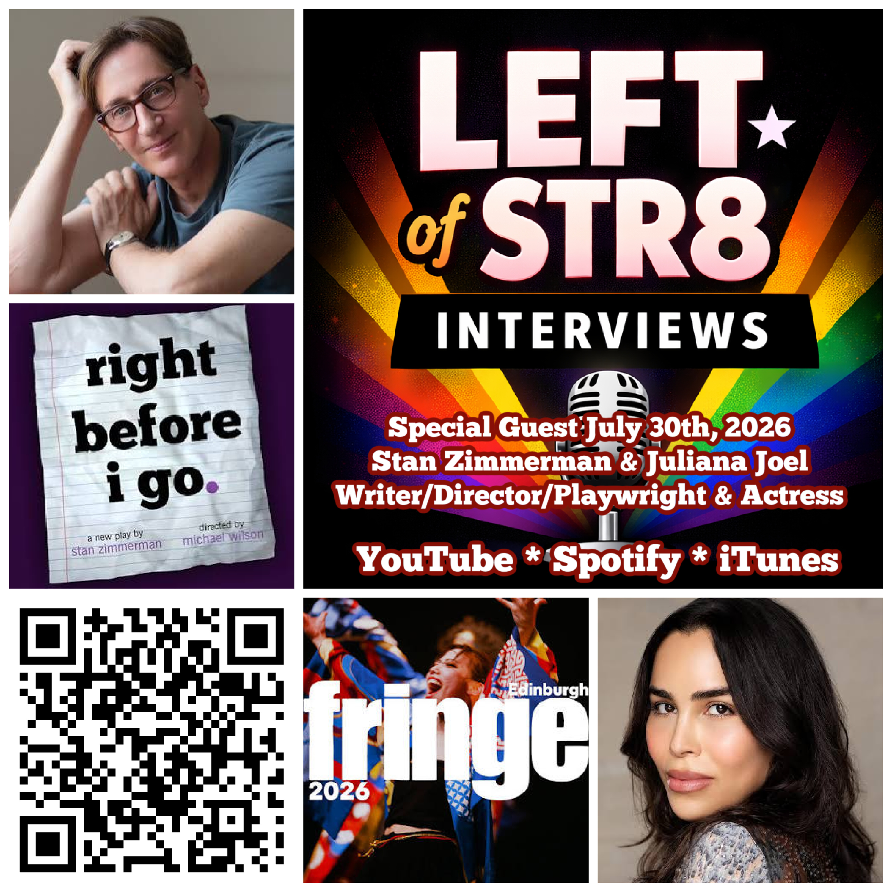 Stan Zimmerman & Juliana Joel on Right Before I Go, Suicide Prevention & LGBTQ+ Representation episode artwork