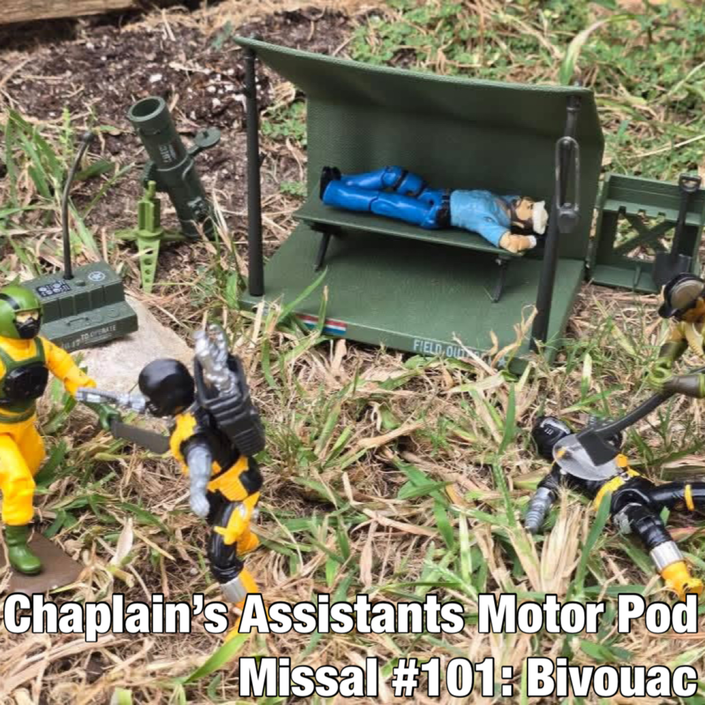 Taking a rest from the melee in the 1984 Bivouac