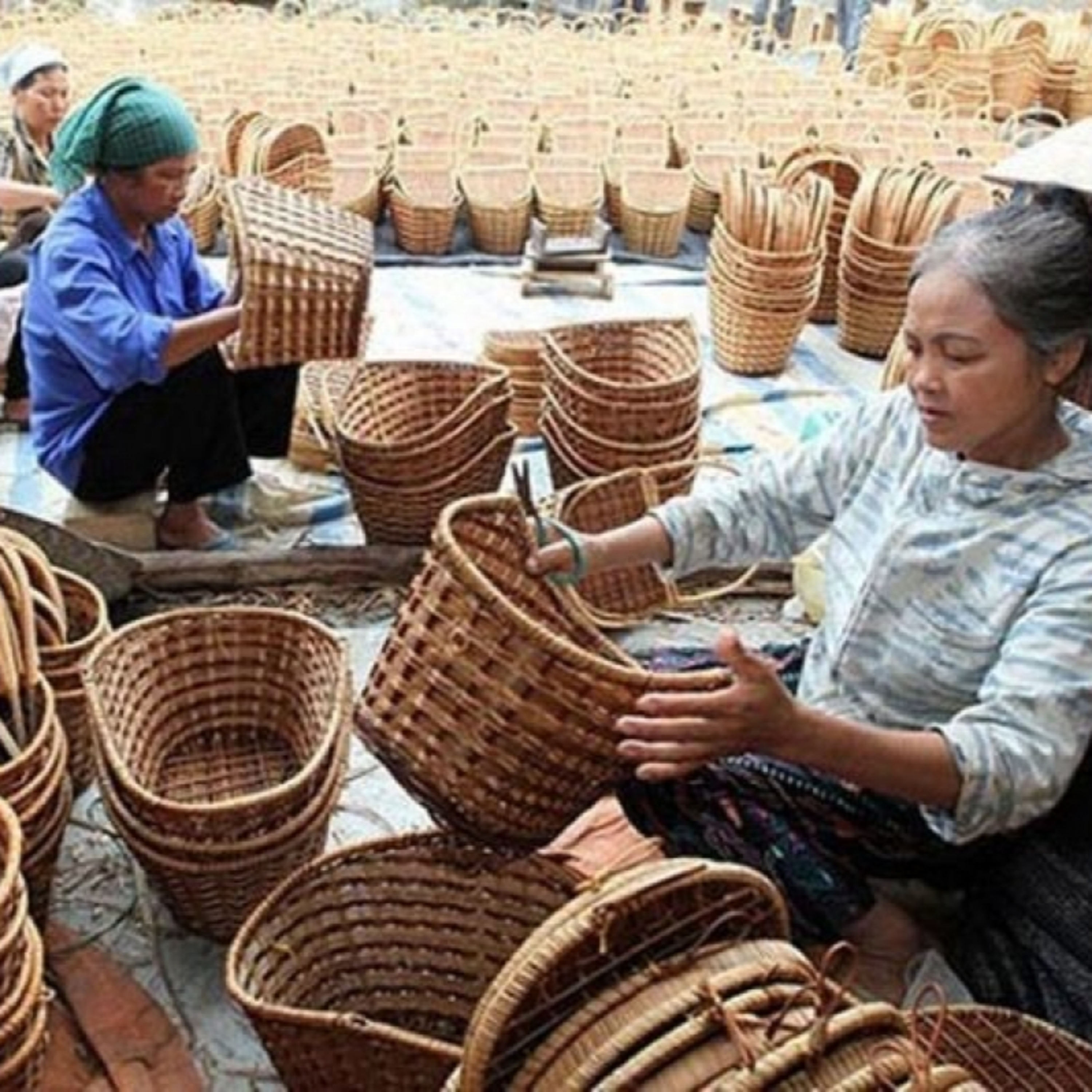 Tiêu điểm - Phụ nữ làng nghề làm kinh tế, dựng tương lai xanh