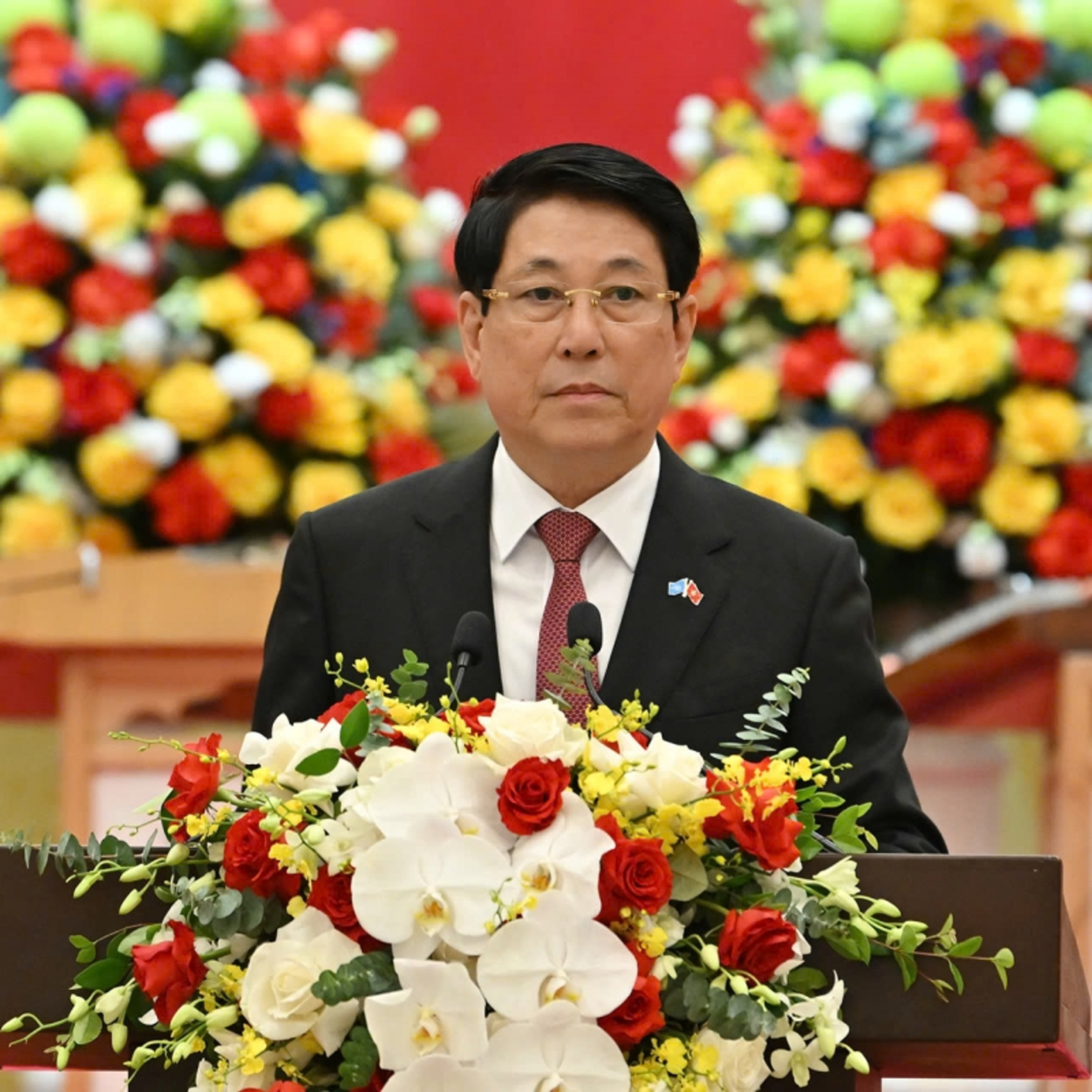Tiêu điểm - Chủ tịch nước Lương Cường chủ trì chiêu đãi trọng thể Tổng Thư ký Liên hợp quốc