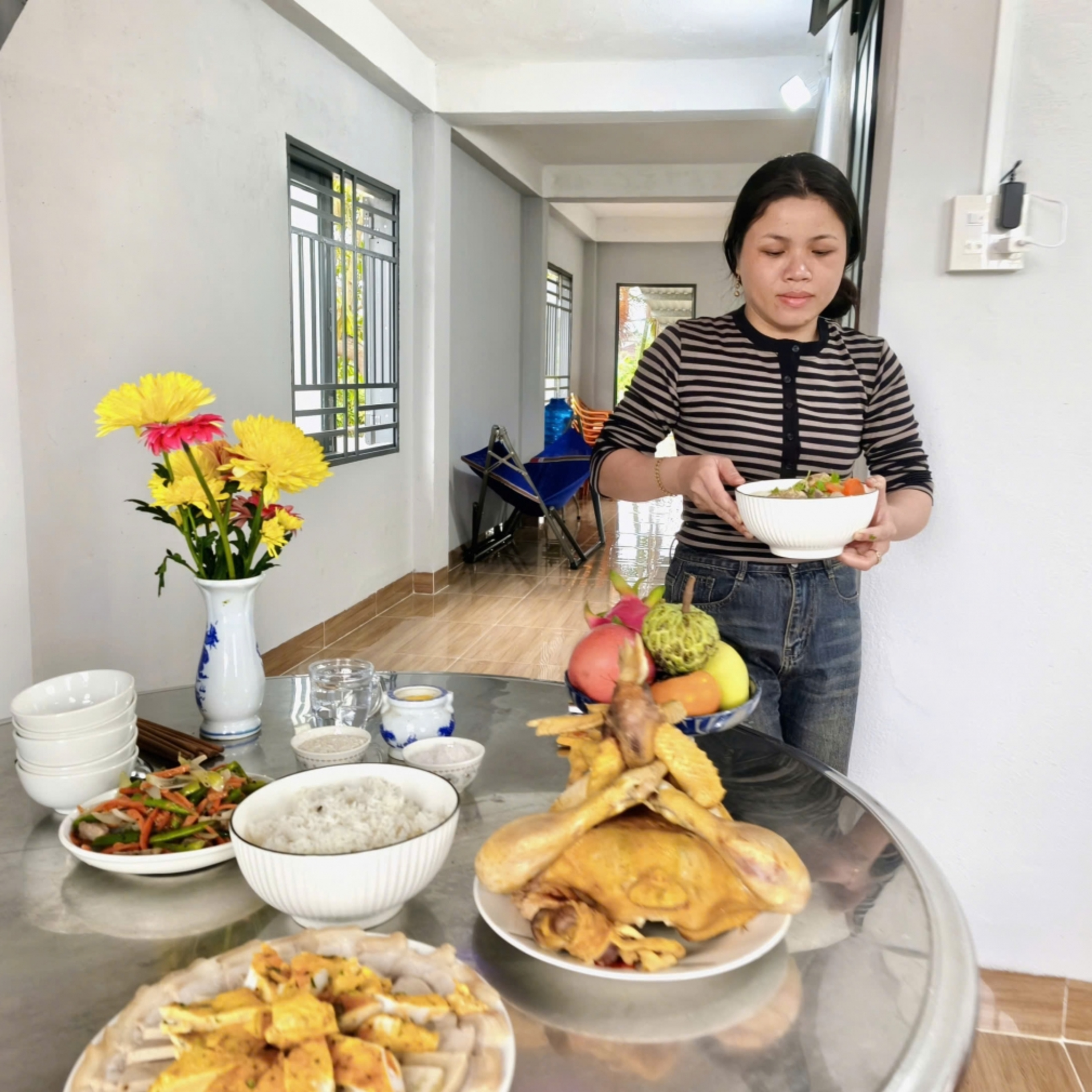 Tiêu điểm - Tất niên trong ngôi nhà “Quang Trung” ở rốn lũ Hoà Thịnh
