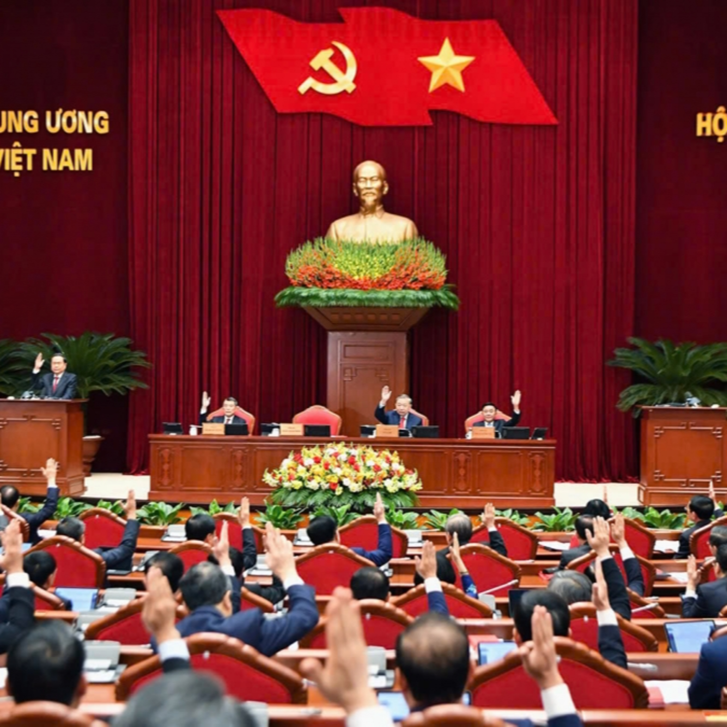 Tiêu điểm - Khai mạc trọng thể Hội nghị 2 Ban chấp hành Trung ương Đảng khoá 14