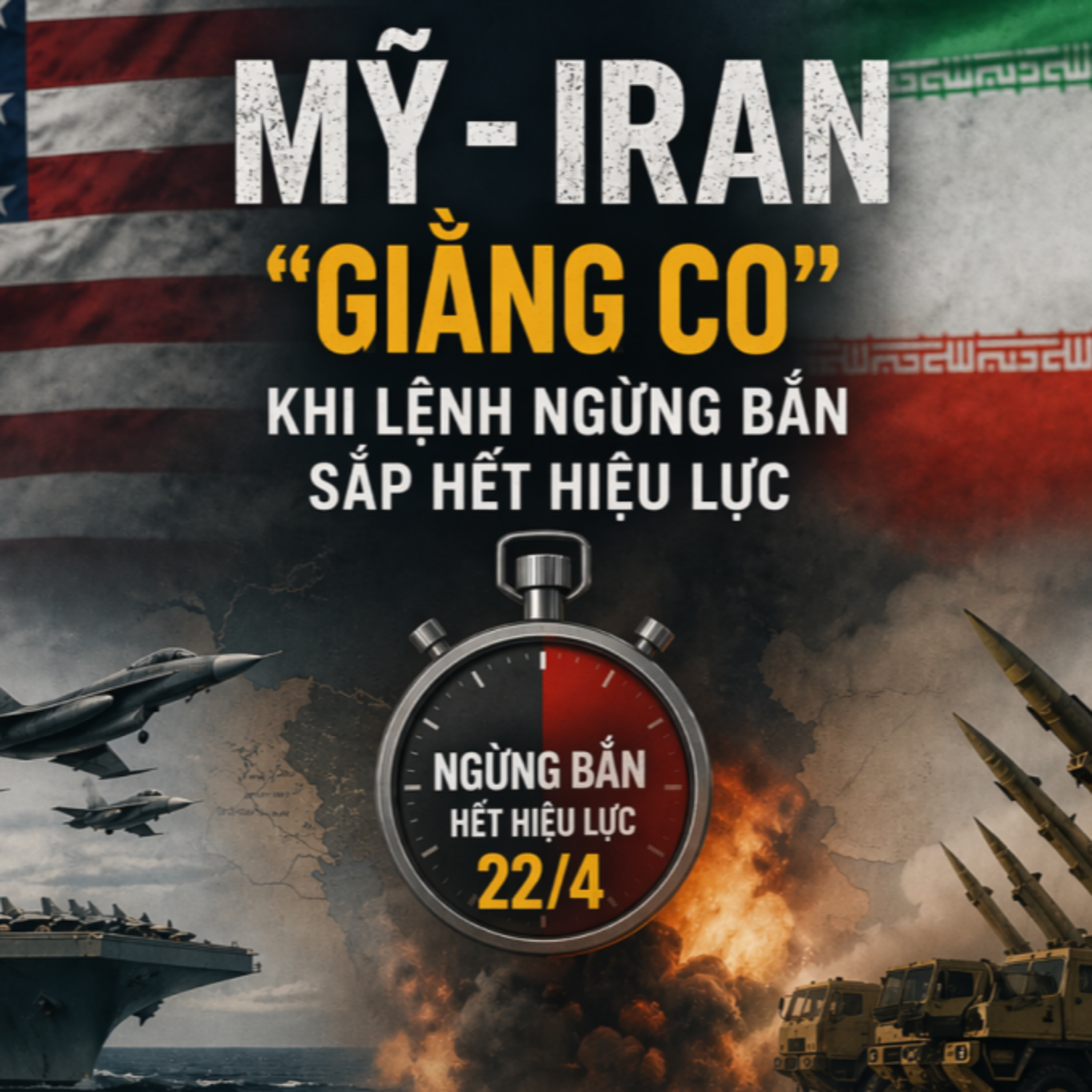 Vấn đề quốc tế - Thế “giằng co” giữa Mỹ - Iran khi lệnh ngừng bắn sắp hết hiệu lực