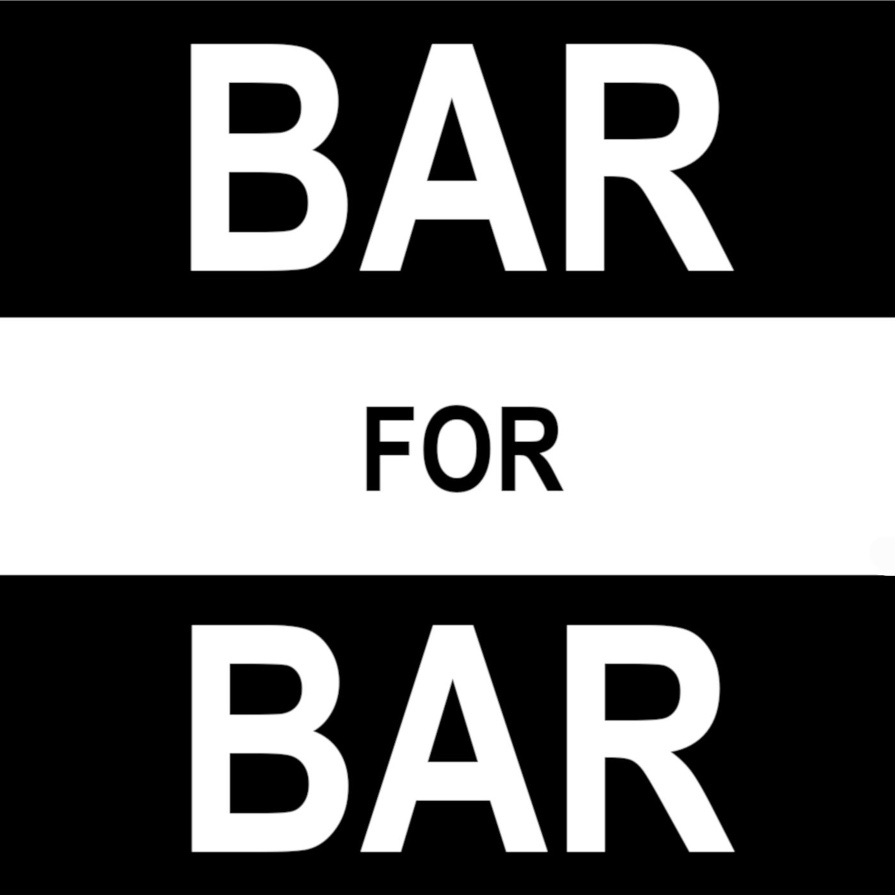 Bar for Bar Podcast: Episode 1 episode artwork