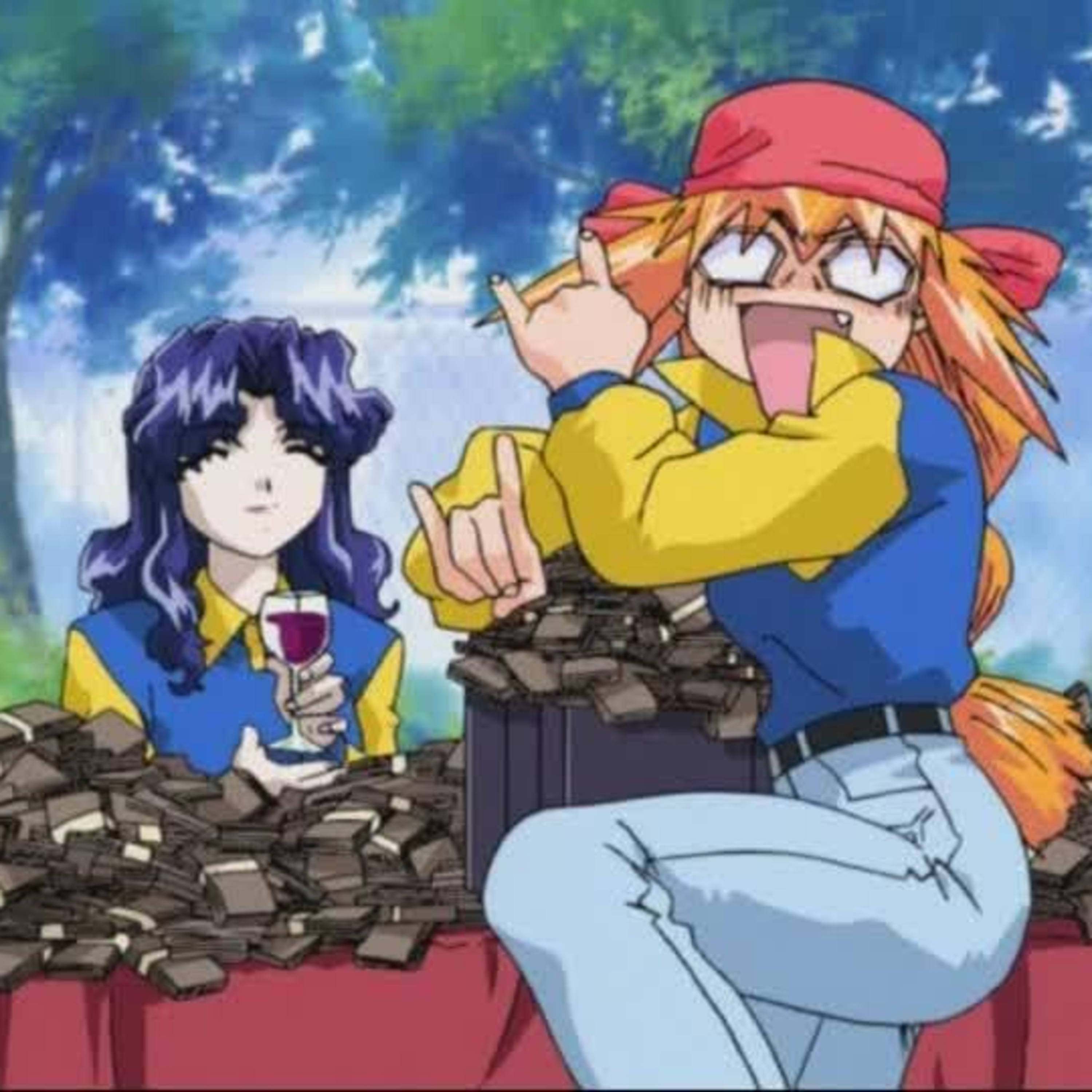 S17E8: Team Rocket blasting off again! (Excel Saga)