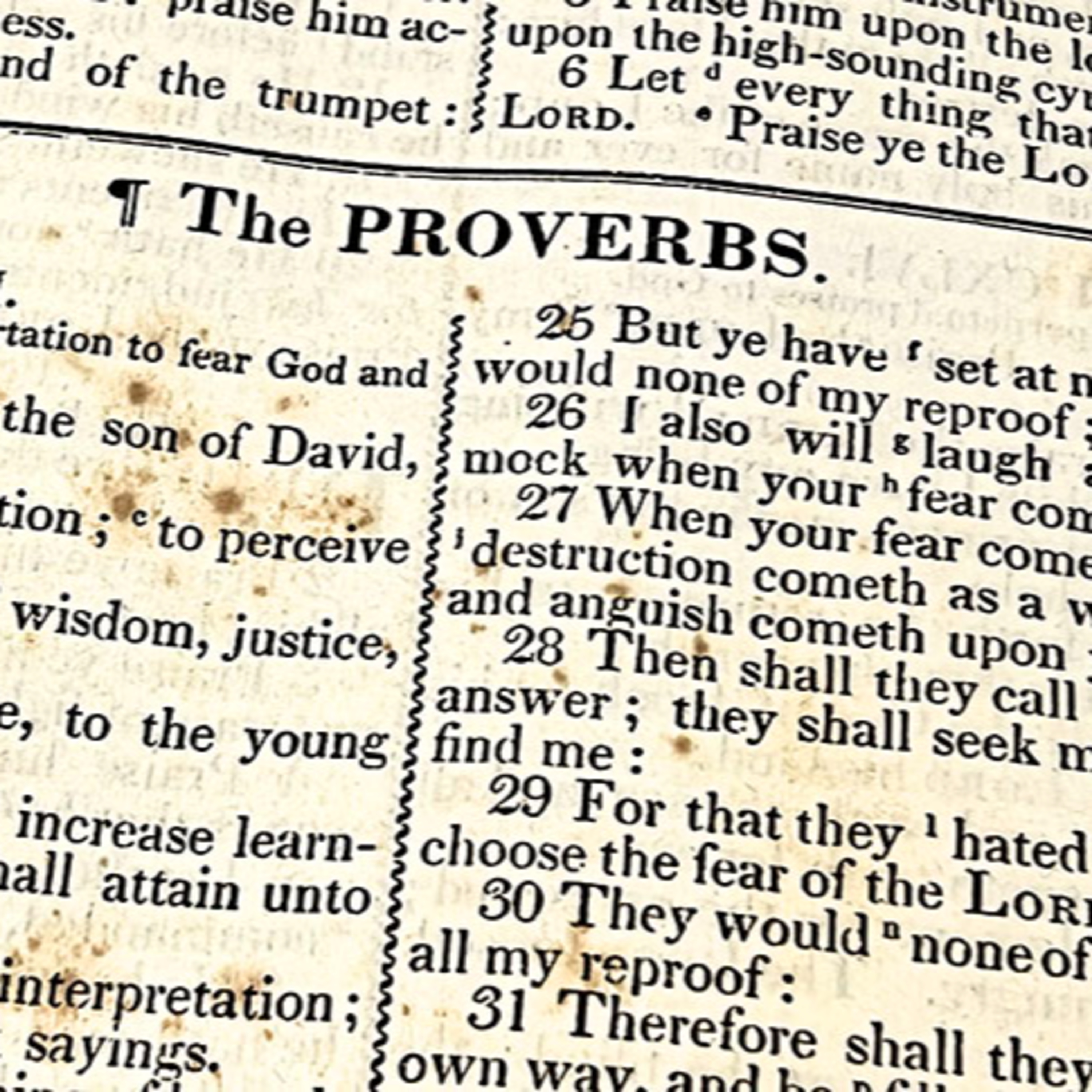 “The Fear of the Lord Is the Beginning of Wisdom”—Come Follow Me Podcast: Proverbs episode artwork