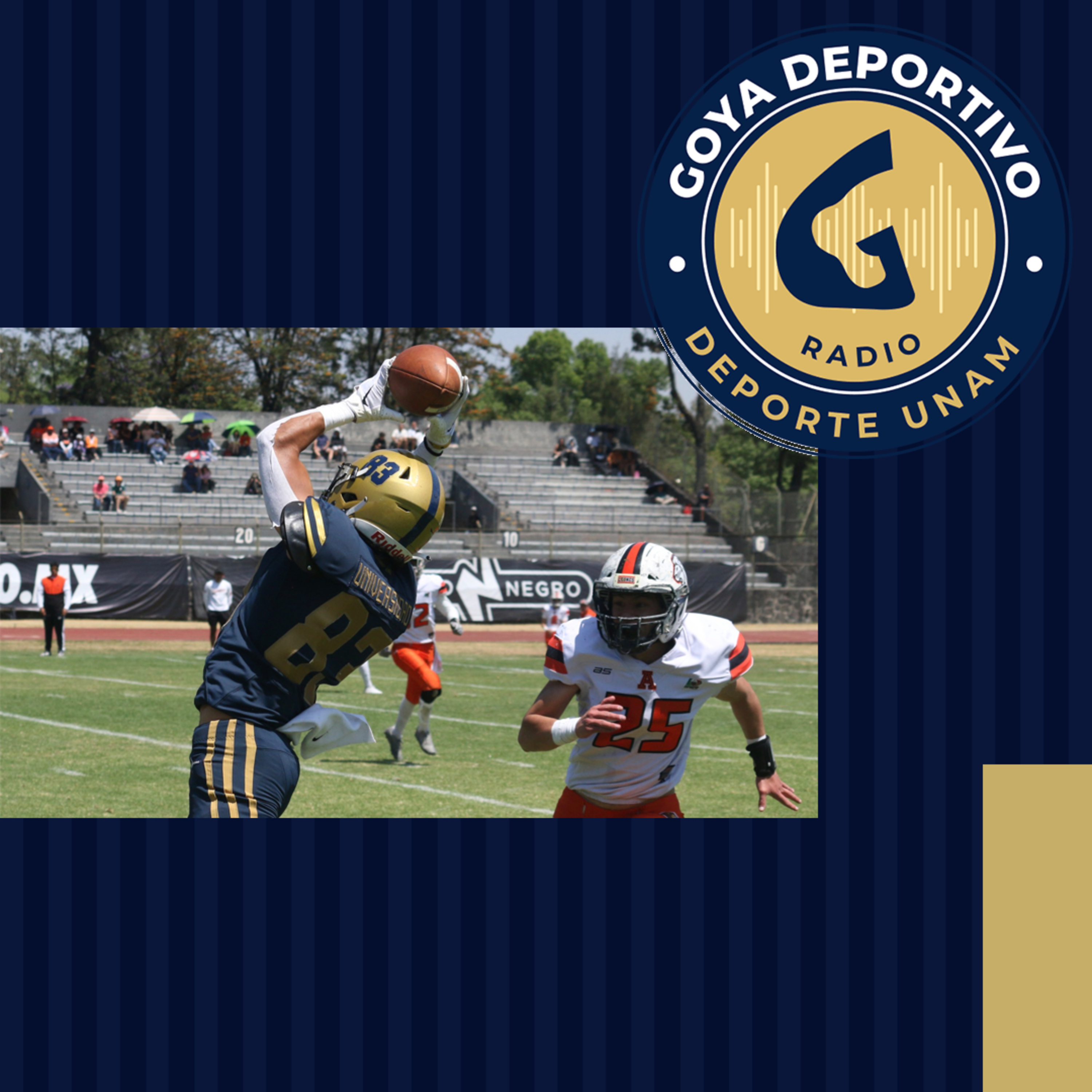 Goya Deportivo: Pumas CU vence a los Leones Anáhuac 40-7 episode artwork