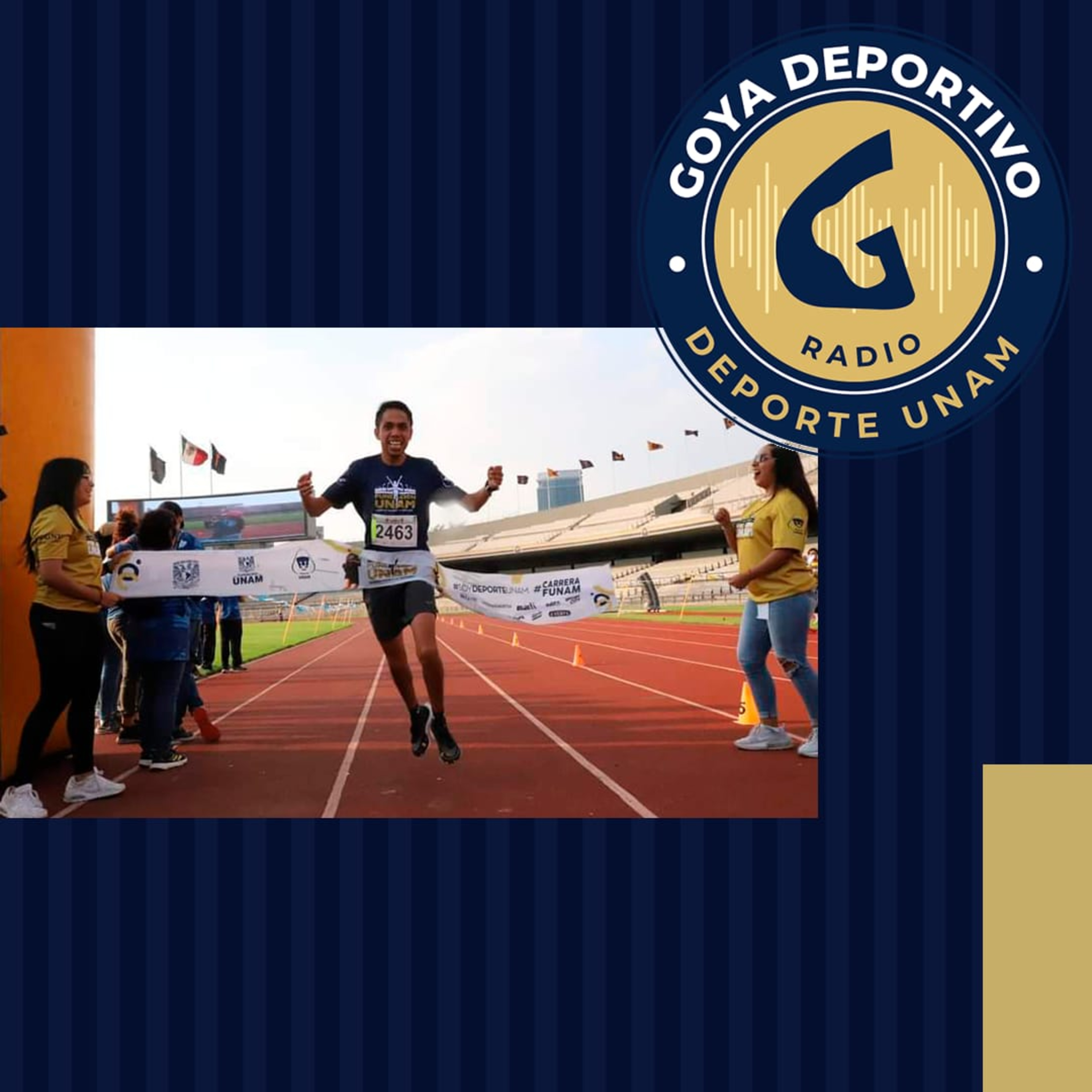Goya Deportivo: Ganador absoluto Carrera Fundación UNAM 2024 episode artwork