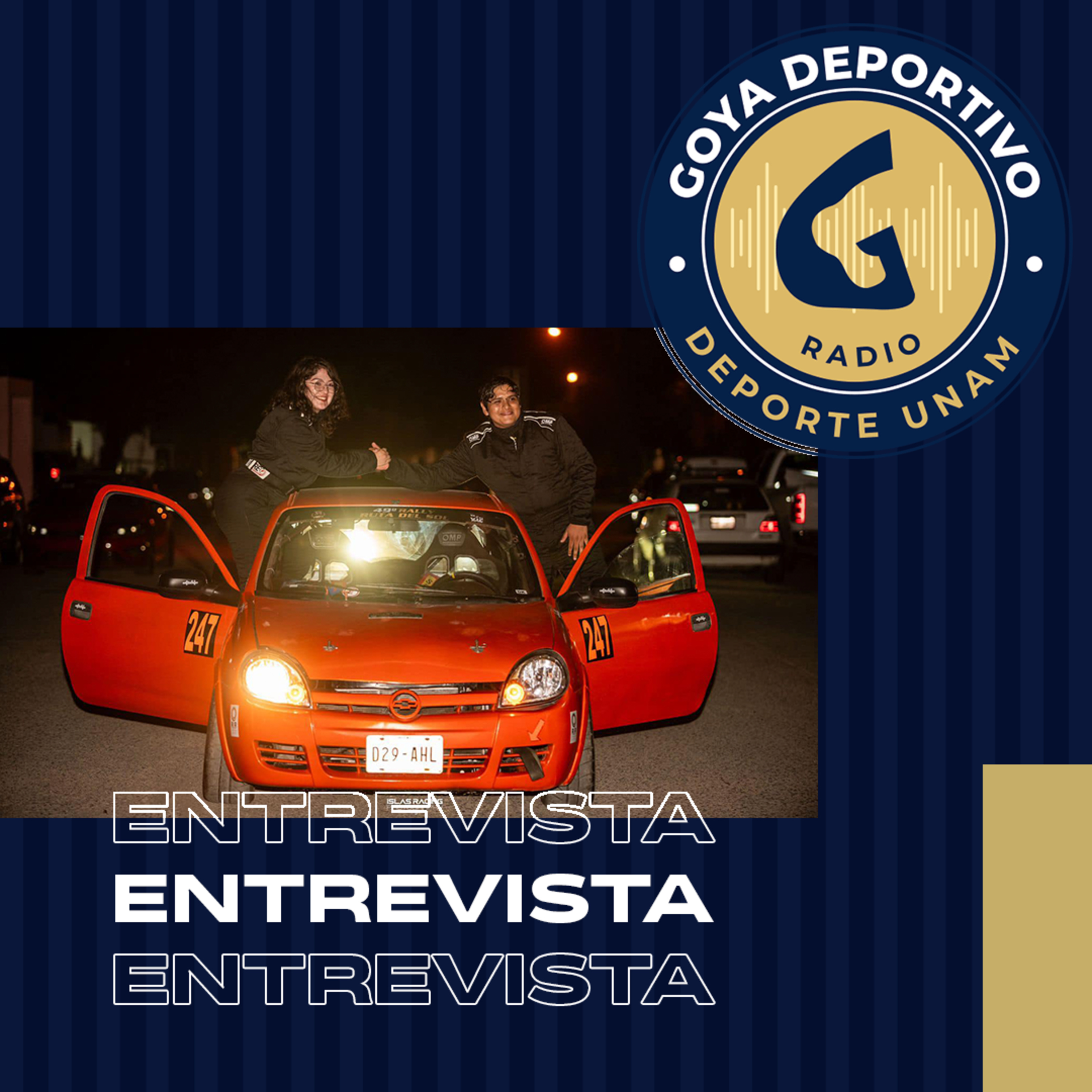 Goya Deportivo: Dos pumas compiten en el deporte automovilístico llamado Rally  episode artwork