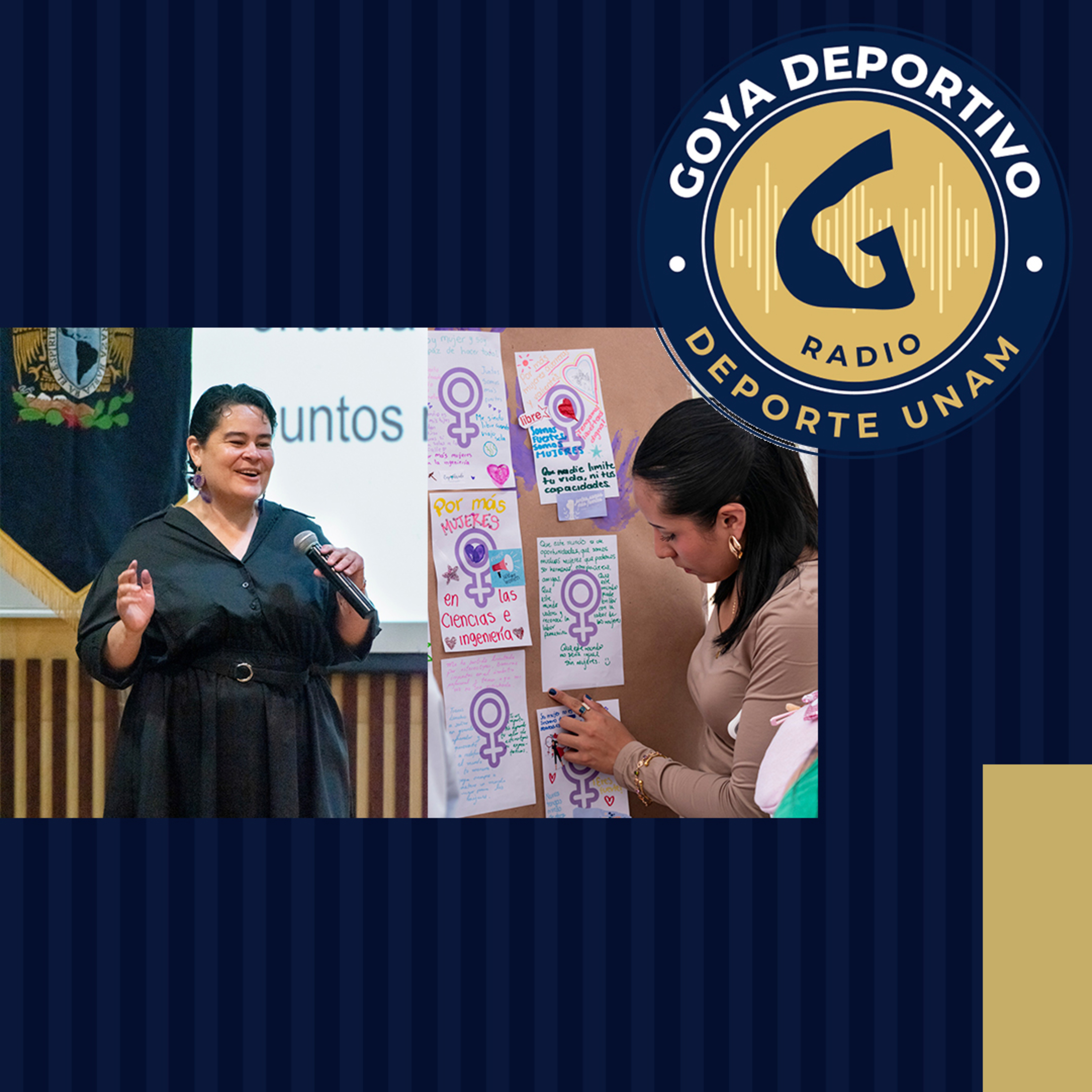 Goya Deportivo: Eventos referentes al 8M en Ciudad Universitaria episode artwork