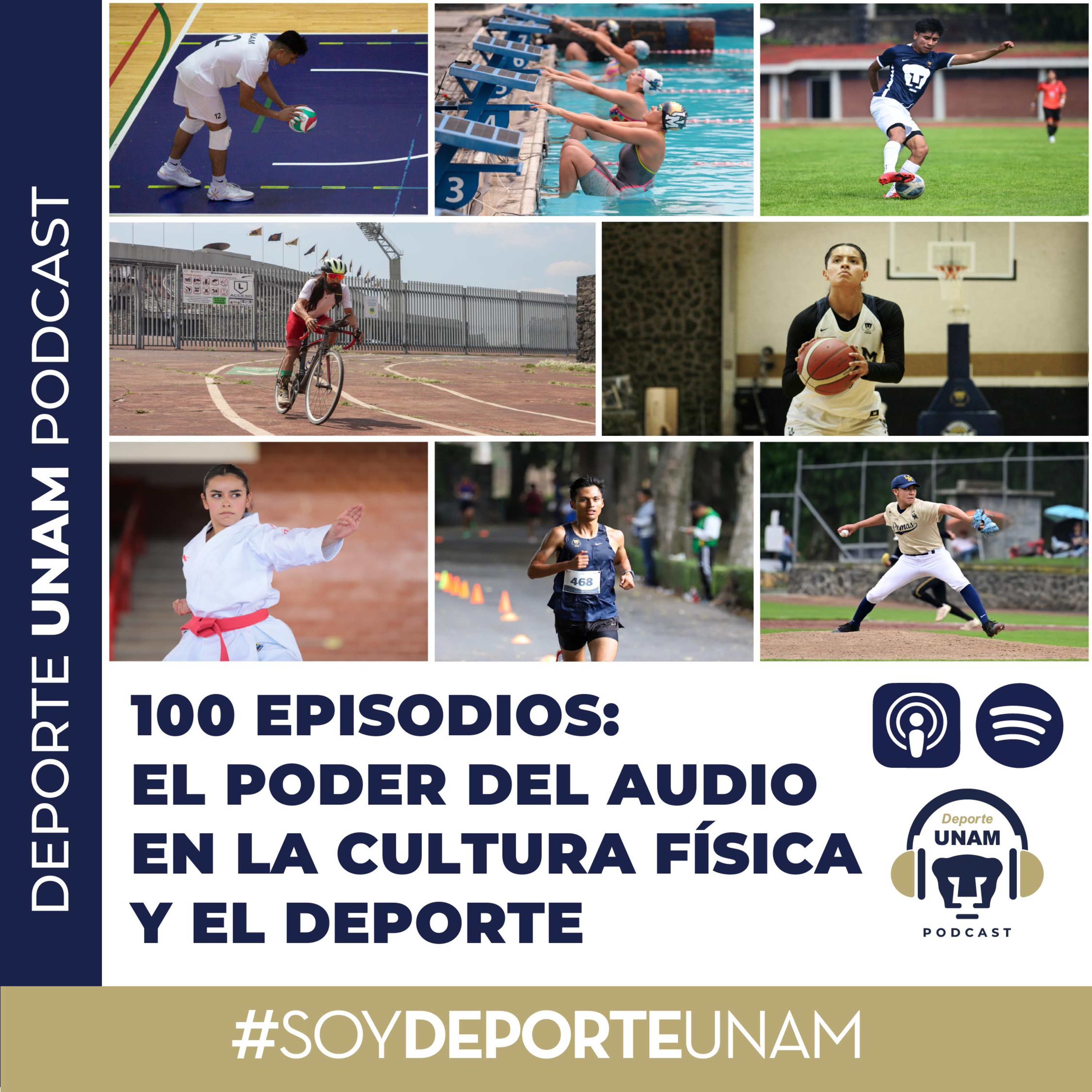 100 episodios: El poder del audio en la cultura física y el deporte