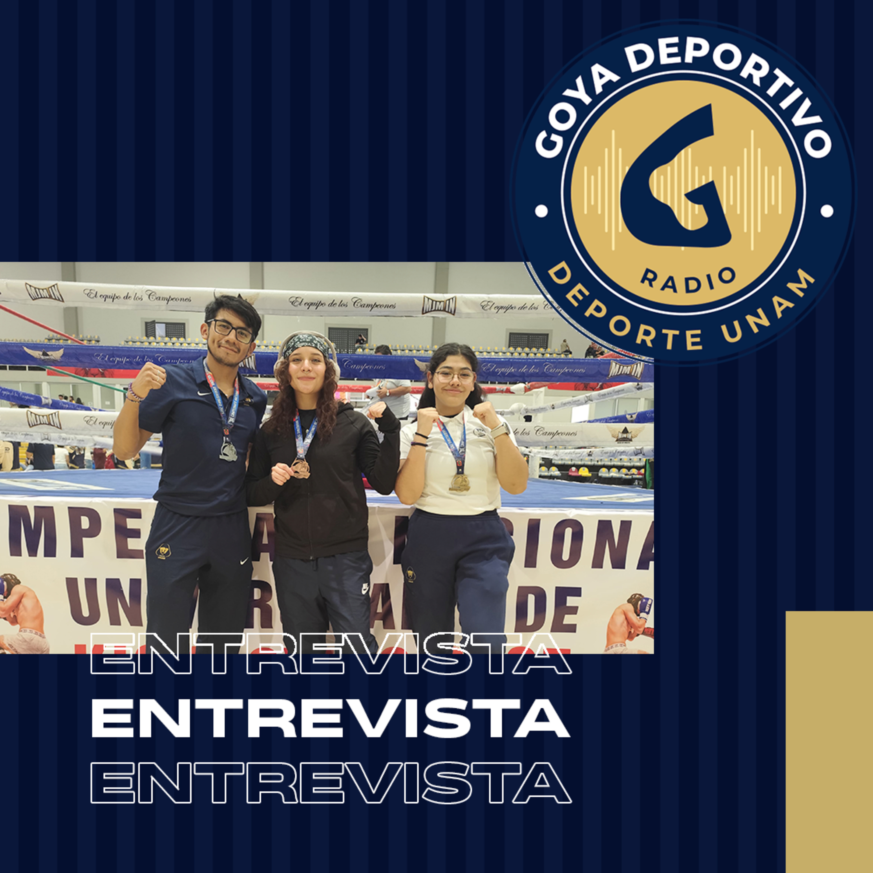 Goya Deportivo: Kickboxing de la UNAM, oro, plata y bronce en Campeonatos Nacionales Universitarios ANUIES 2025