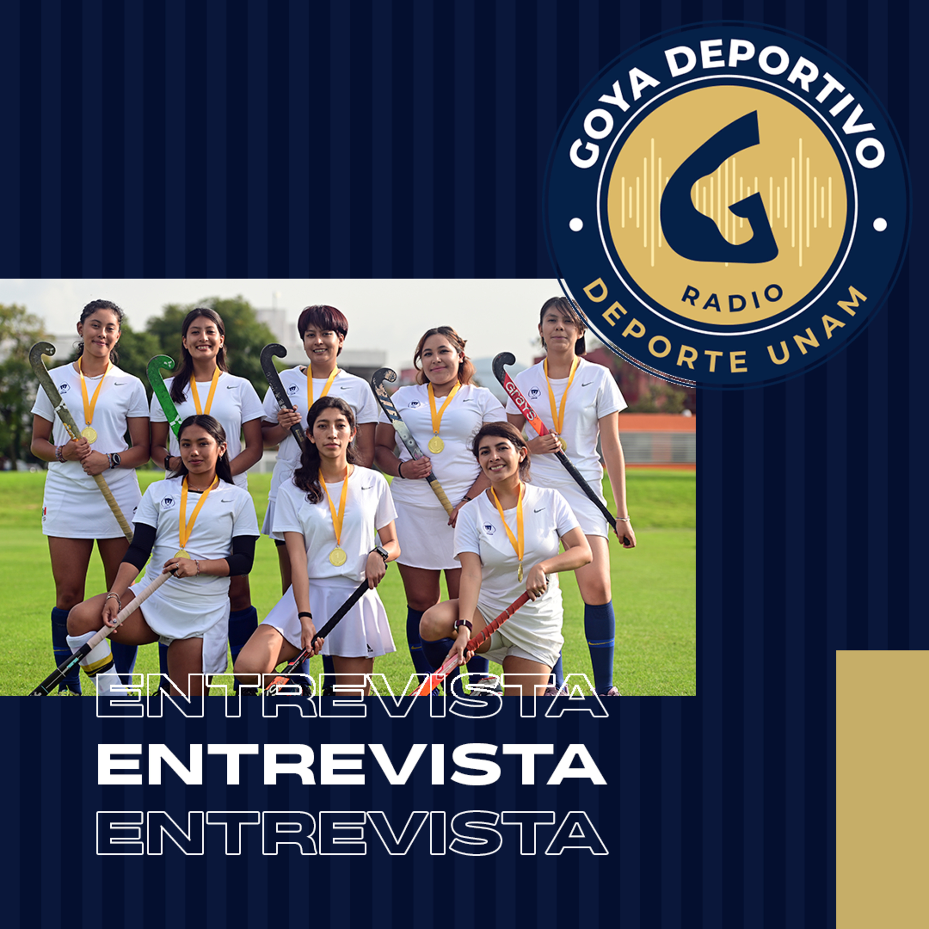Goya Deportivo: Selección femenil de hockey sobre pasto auriazul, oro en Campeonato Nacional de la especialidad