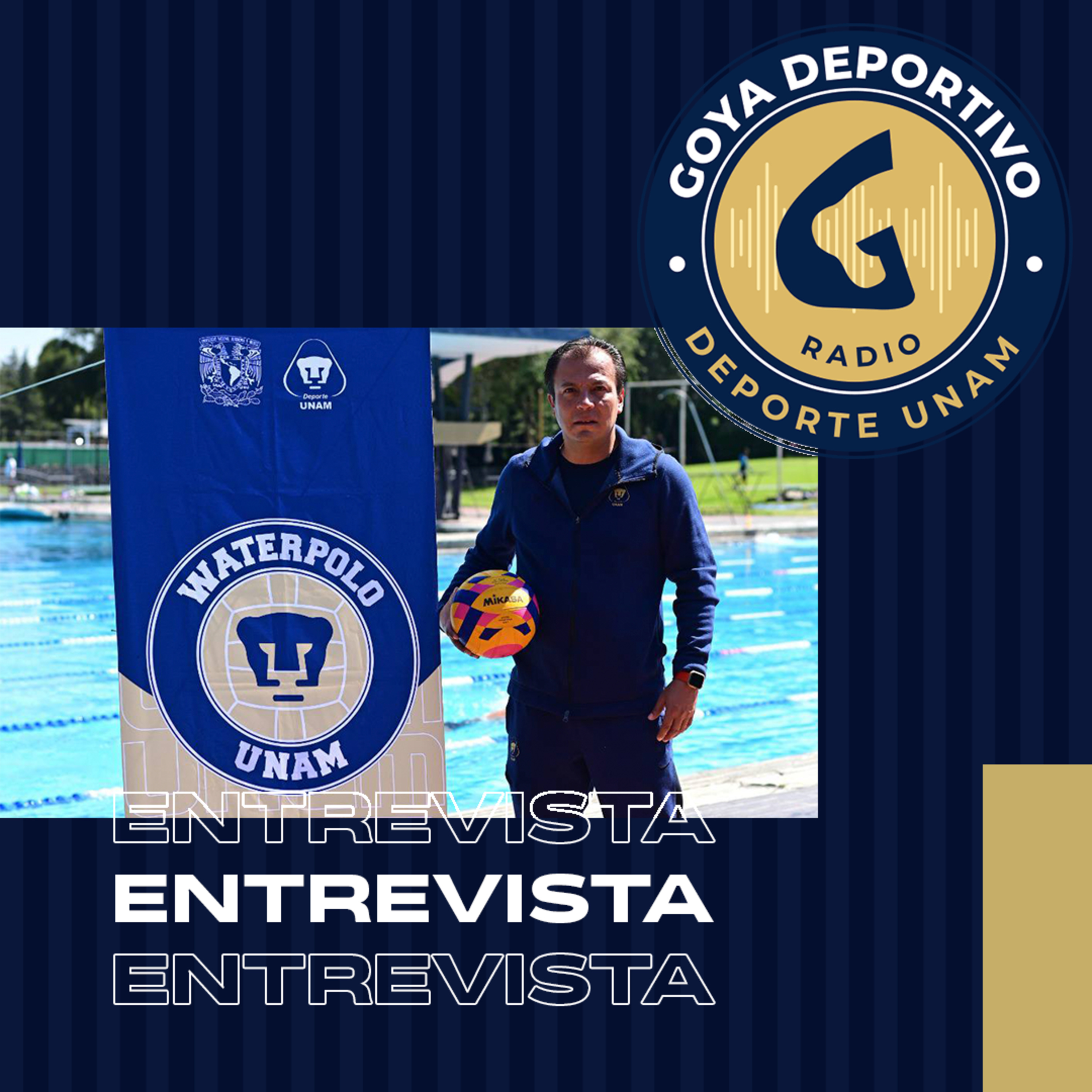 Goya Deportivo: César Santoyo, entrenador puma de waterpolo, triunfa en los XII Juegos Centroamericanos Guatemala 2025