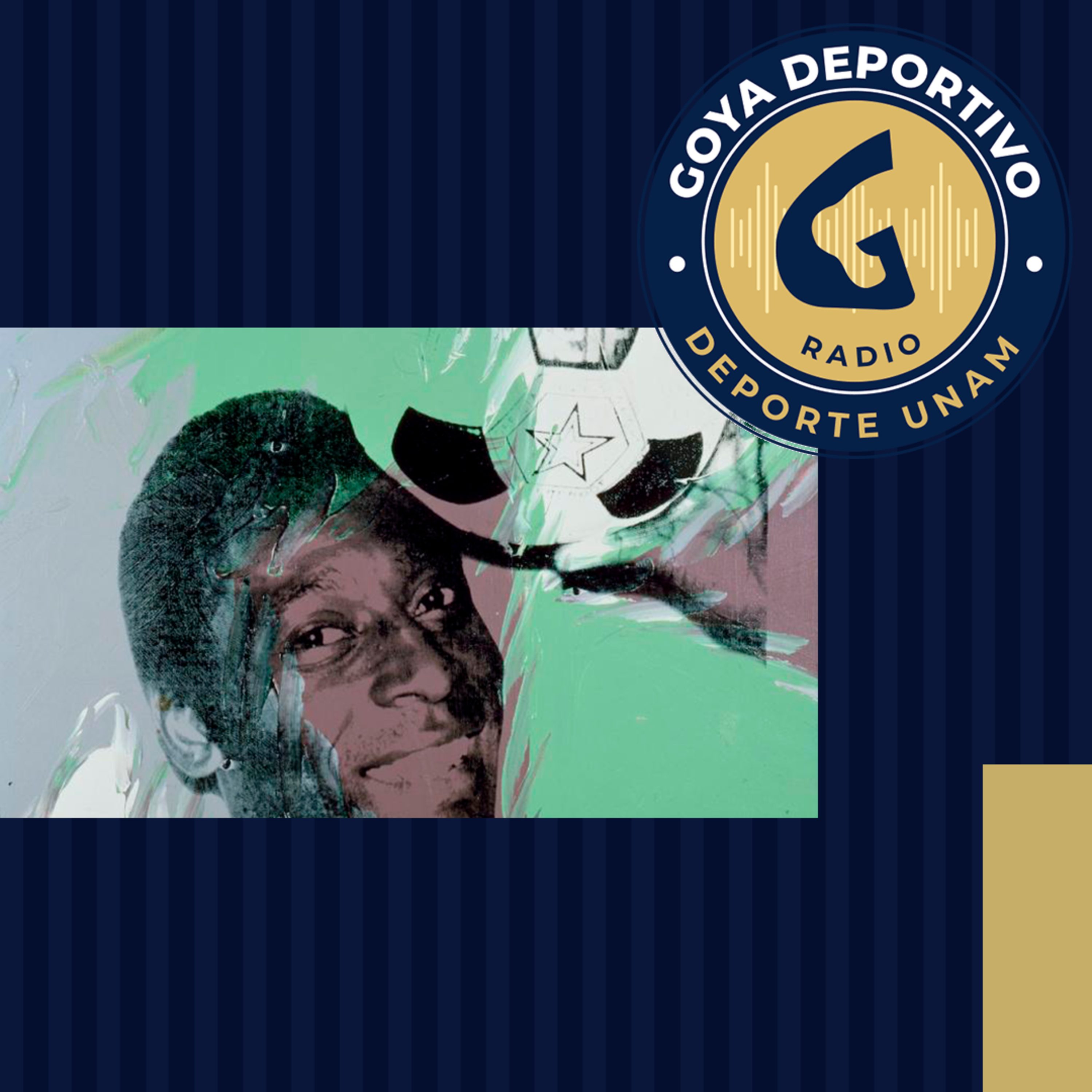 Goya Deportivo: Retrato de Pelé por Andy Warhol