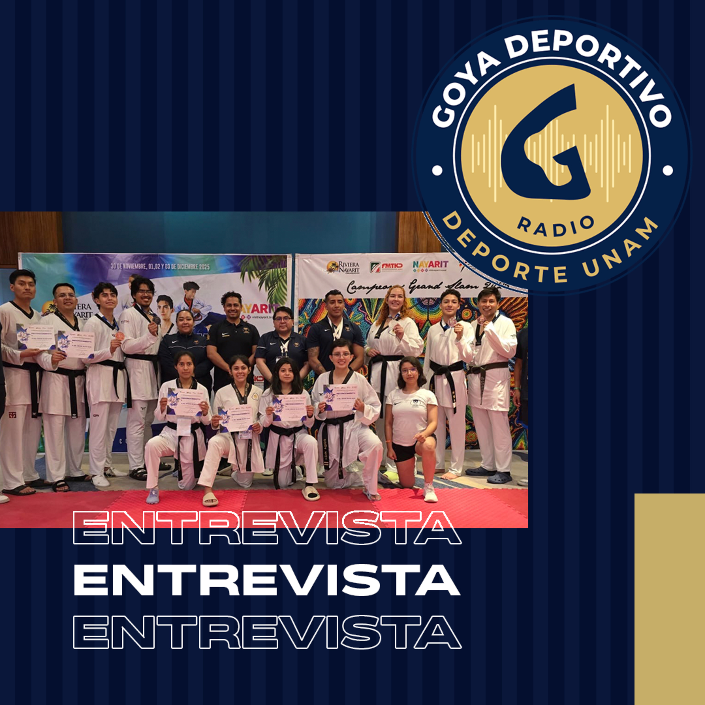 Goya Deportivo: Taekwondo de la UNAM consiguió 9 medallas en Grand Slam