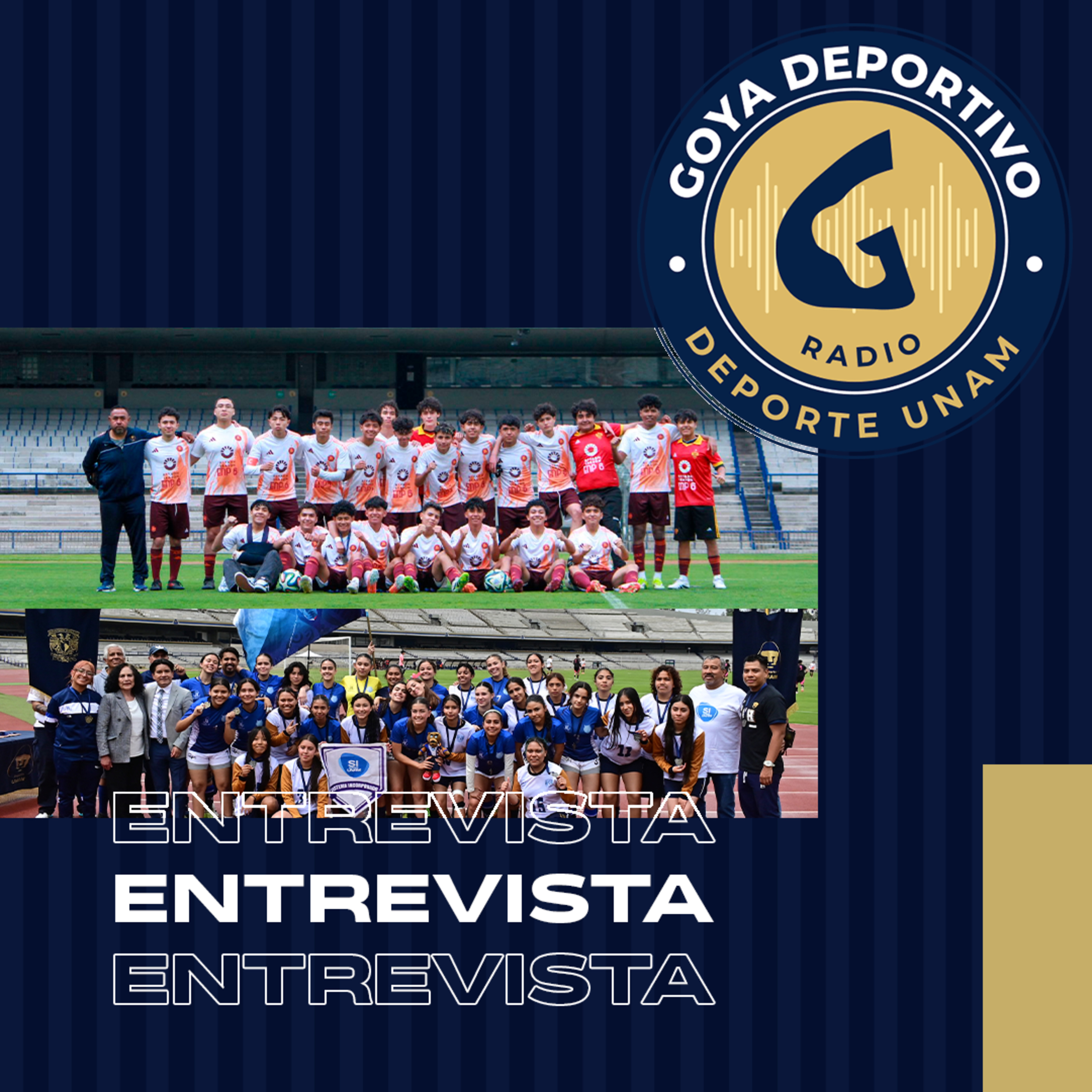 Campeones de Juegos Universitarios de futbol asociación media superior 2026