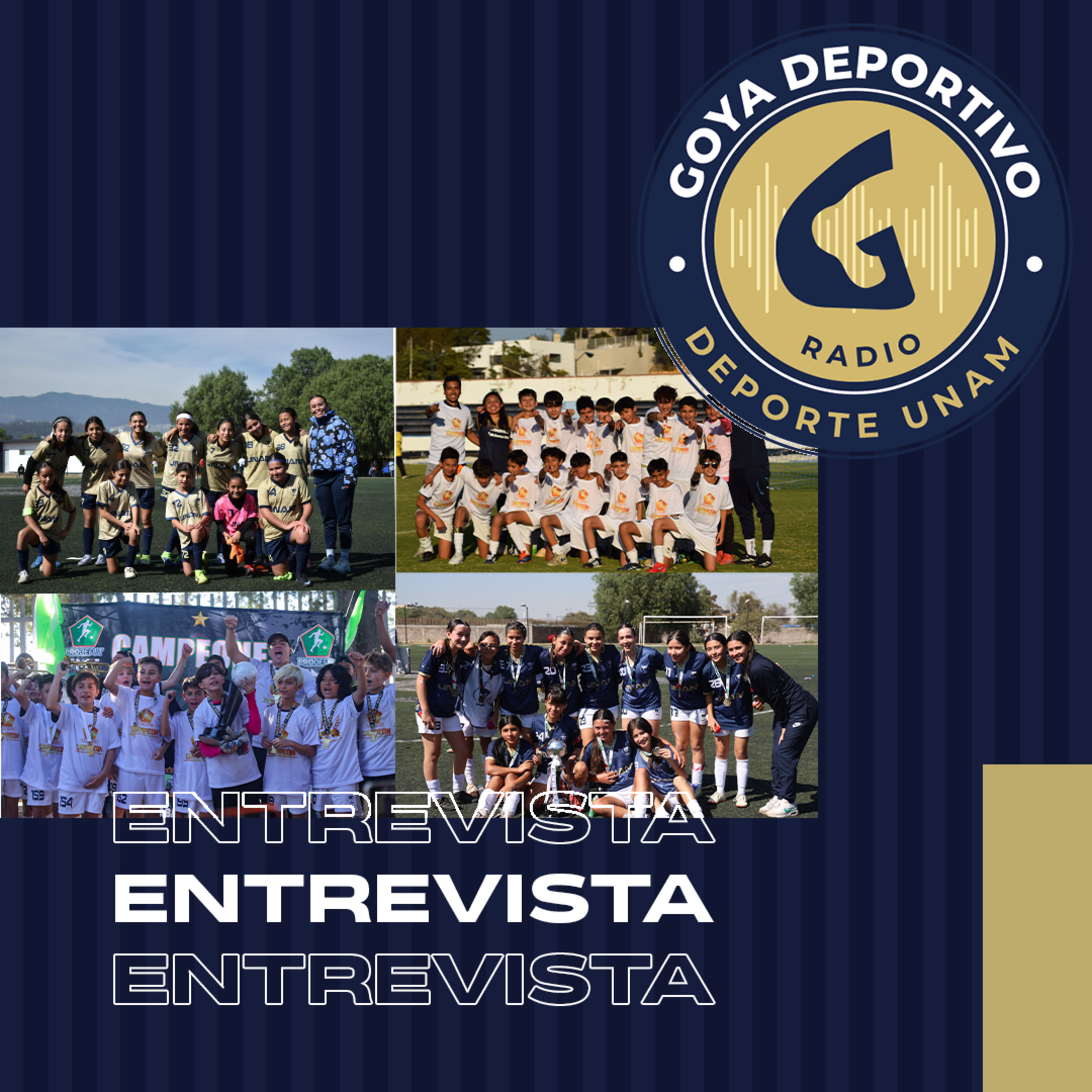 Goya Deportivo: 9 campeonatos para equipos infantiles de futbol de la UNAM