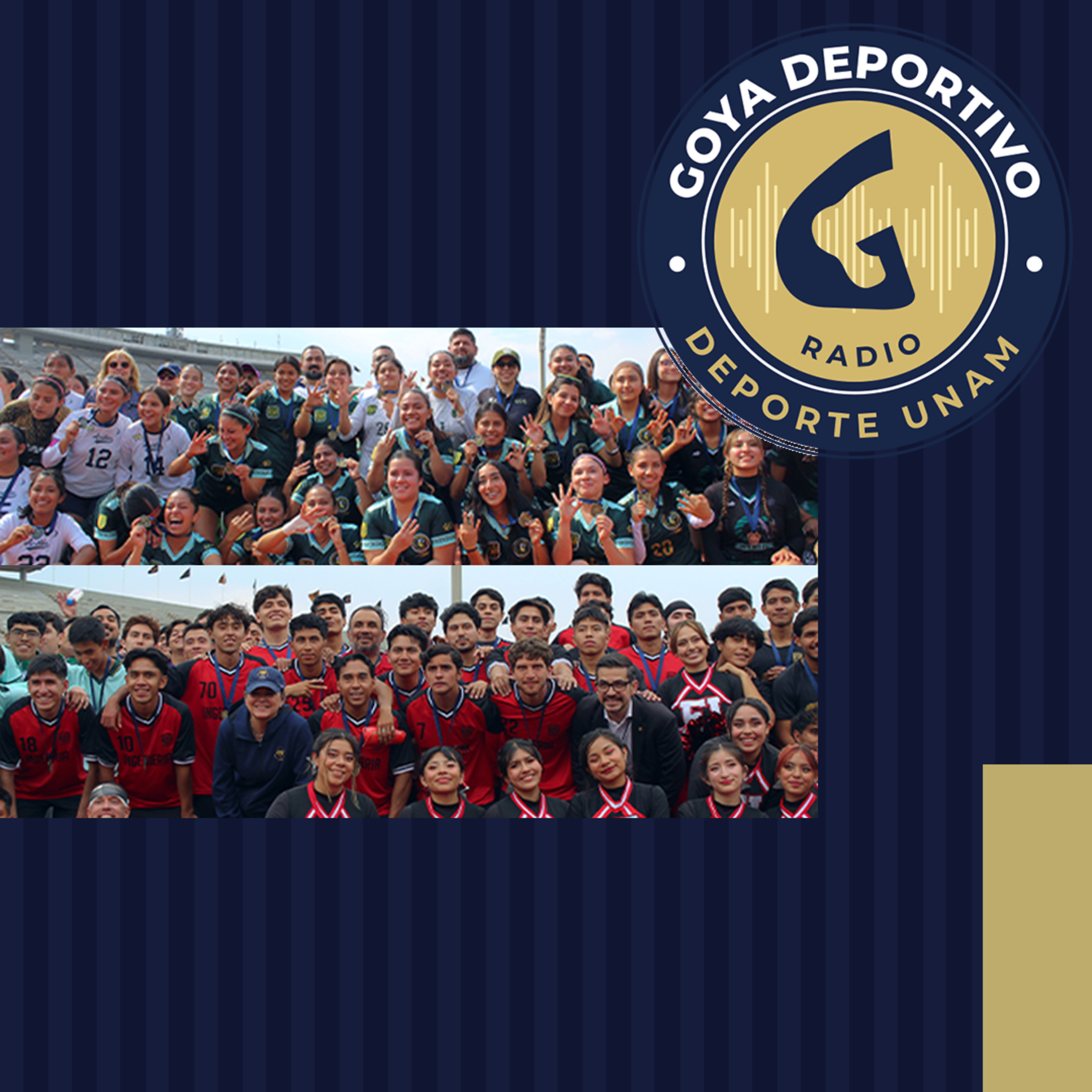 Campeones de Juegos Universitarios Futbol Asociación Superior 2026