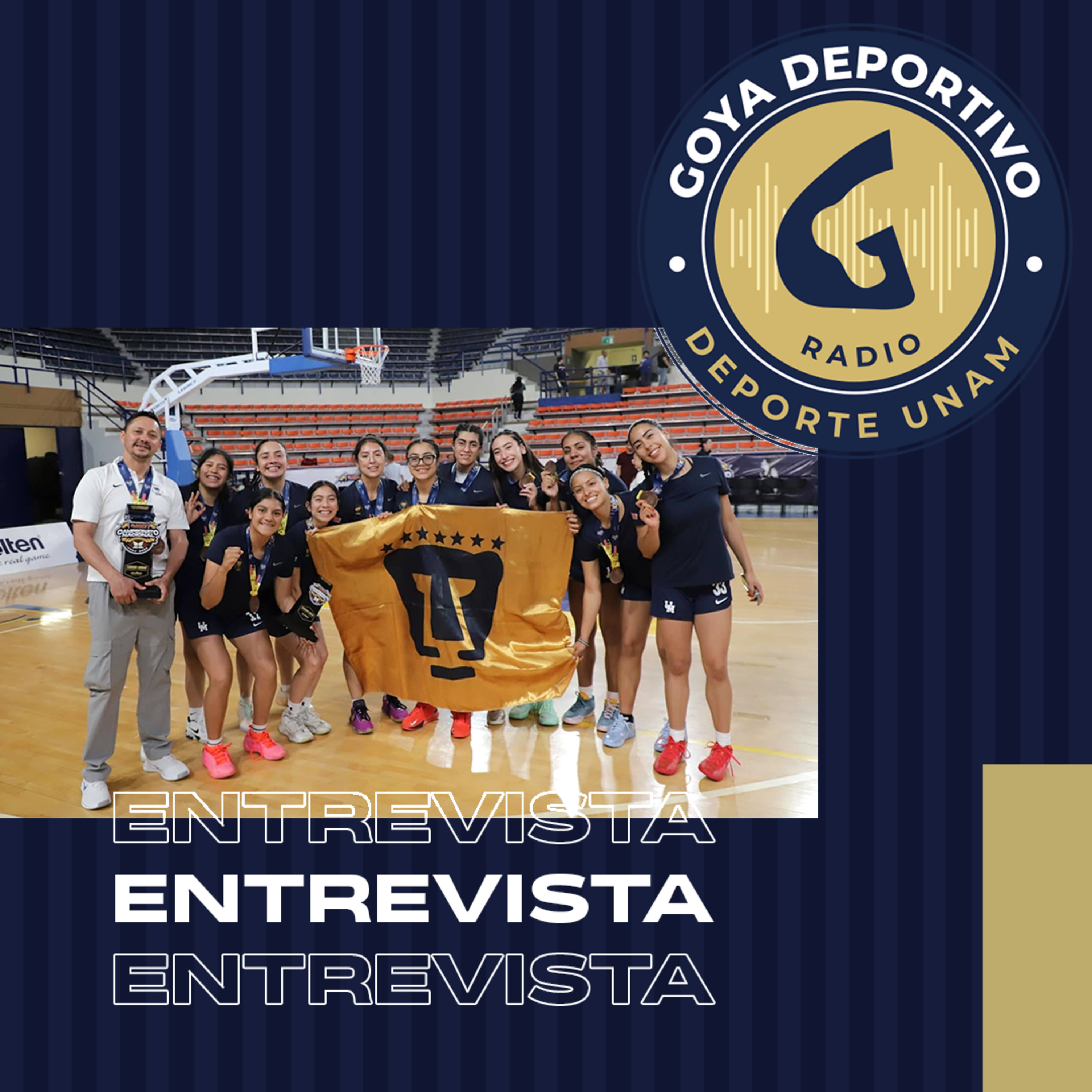 Goya Deportivo: Pumas femenil UNAM en el podio del Campeonato Nacional segunda división de Liga ABE